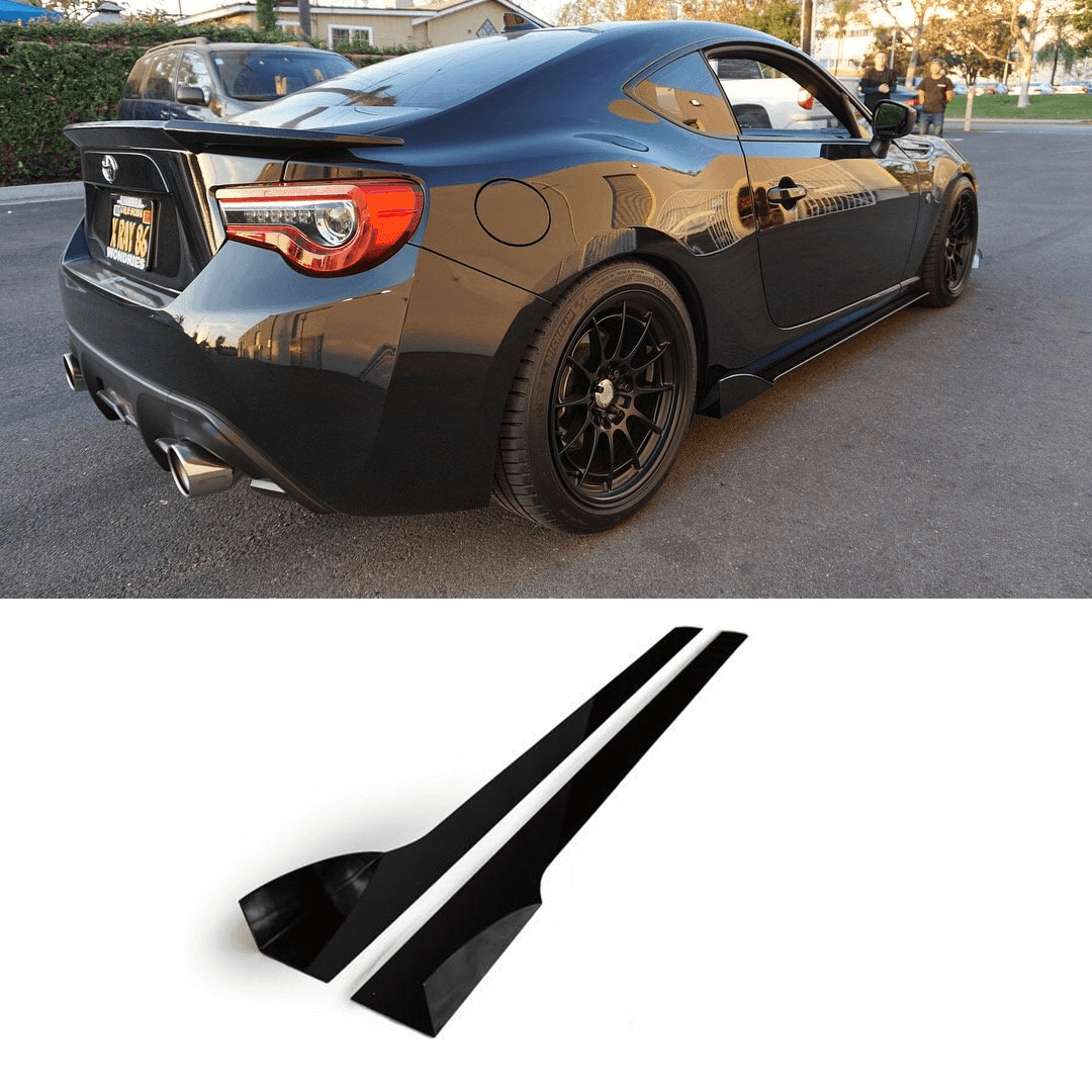 Aeroflow Dynamics 2017-2020 Toyota GT86 Side Skirt Extension V2