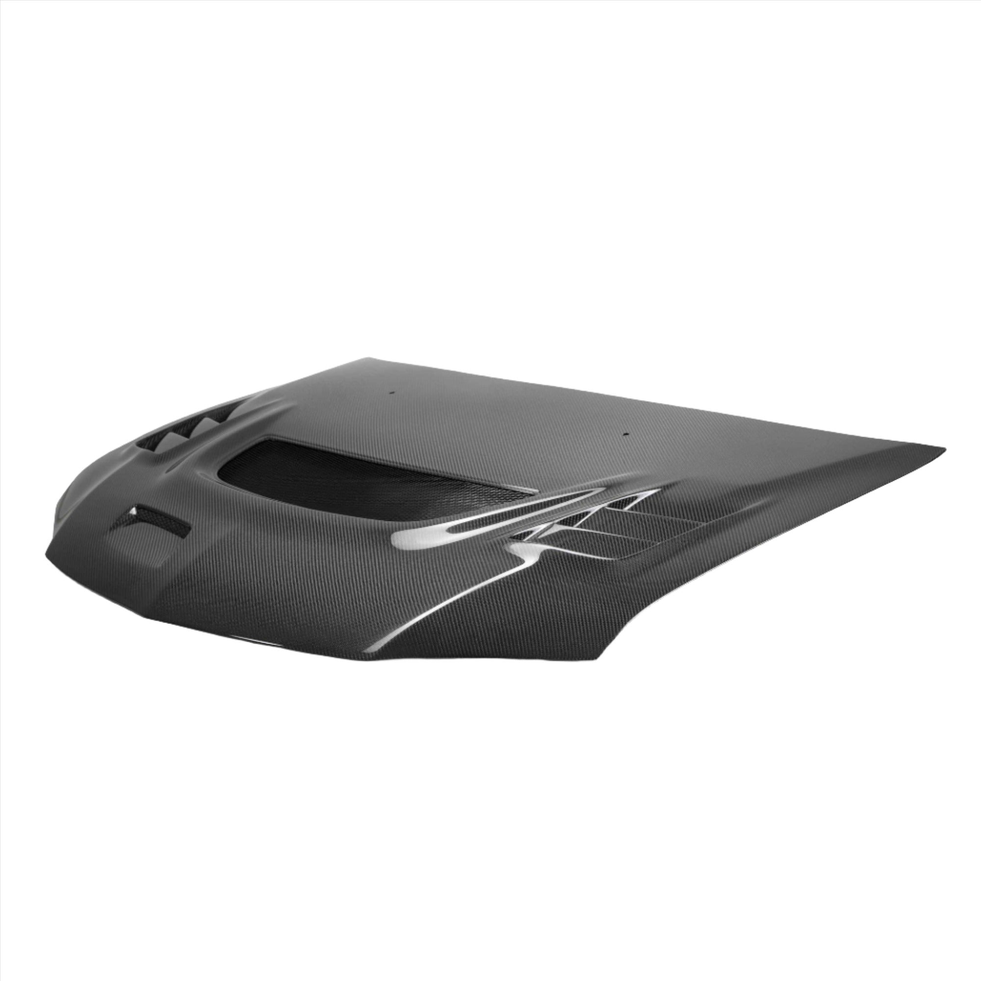 Seibon CW-Style Carbon Fiber Hood (Evo 8/9) (seiHD0305MITEVO8-CW) - 2