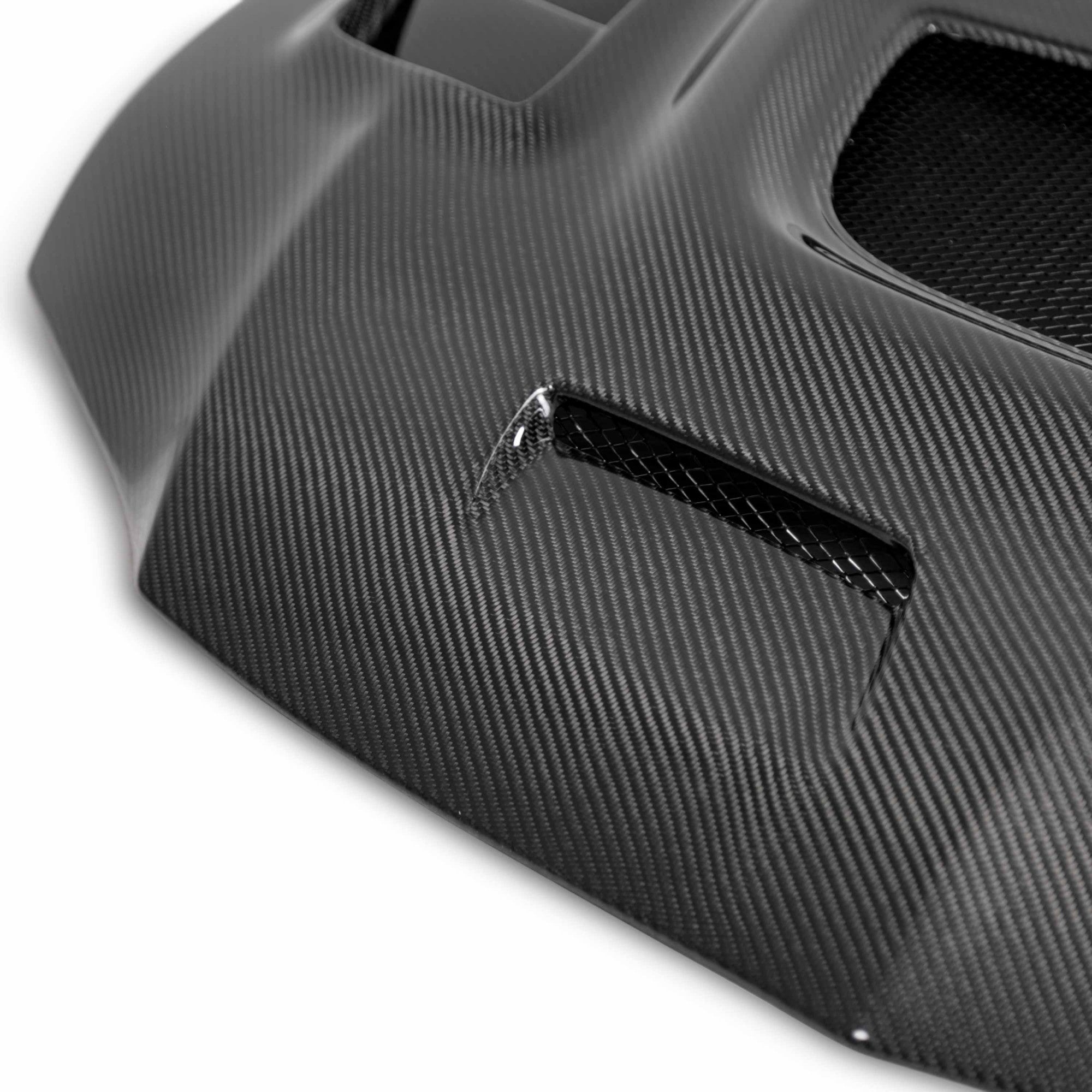 Seibon CW-Style Carbon Fiber Hood (Evo 8/9) (seiHD0305MITEVO8-CW) - 3