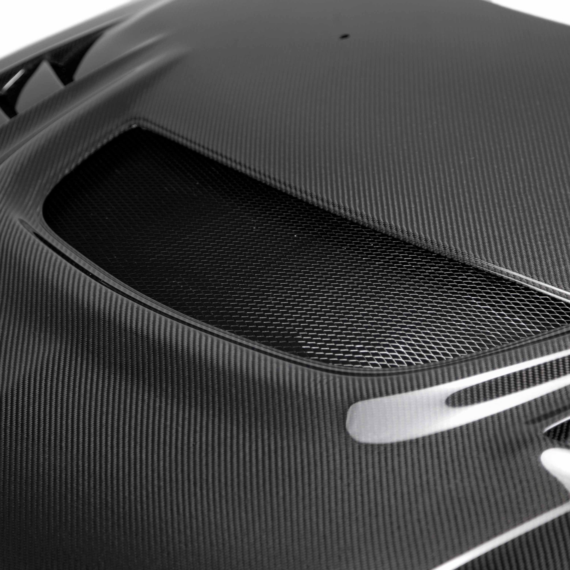 Seibon CW-Style Carbon Fiber Hood (Evo 8/9) (seiHD0305MITEVO8-CW) - 4