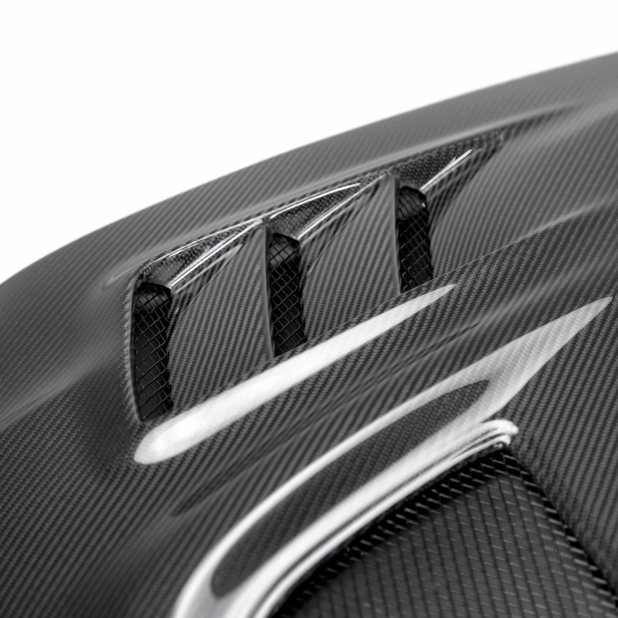 Seibon CW-Style Carbon Fiber Hood (Evo 8/9) (seiHD0305MITEVO8-CW) - 5