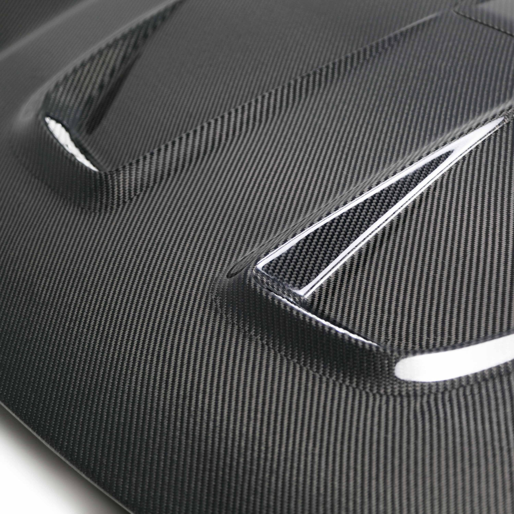 Seibon MR - Style Carbon Fiber Hood (16 - 21 Honda Civic) - Seibon