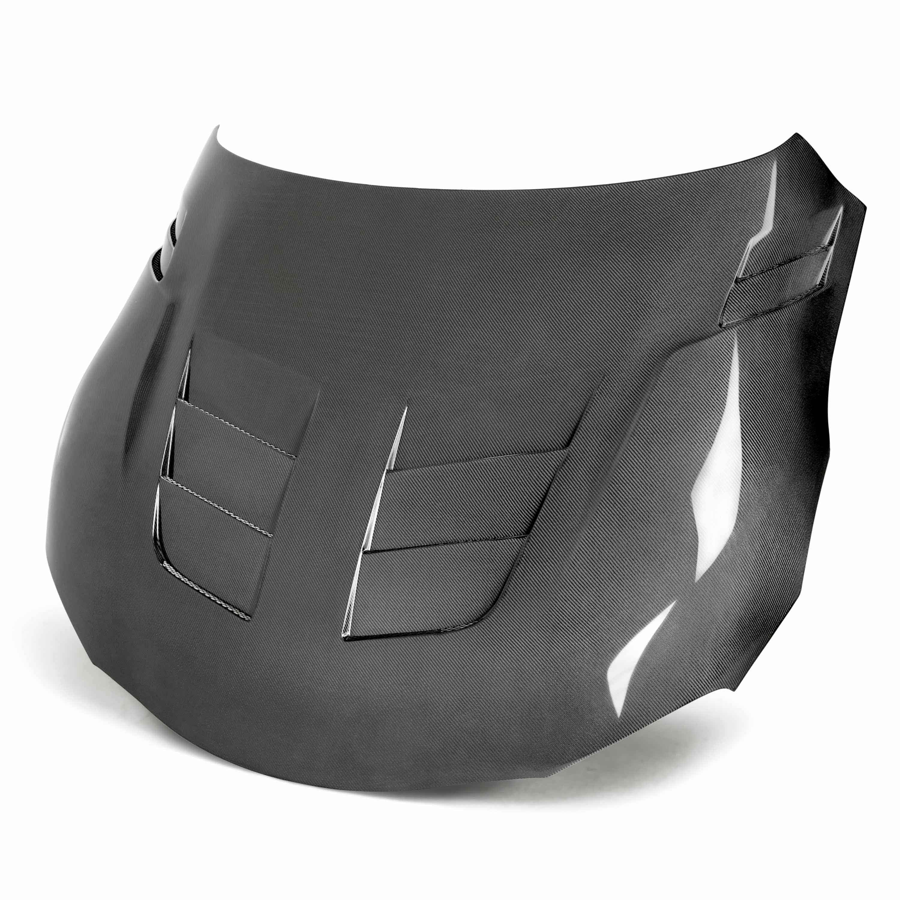 Seibon TSII-Style Double-Sided Carbon Fiber Hood (20-21 GR Supra) (seiHD20TYSUP-TSII-DS)