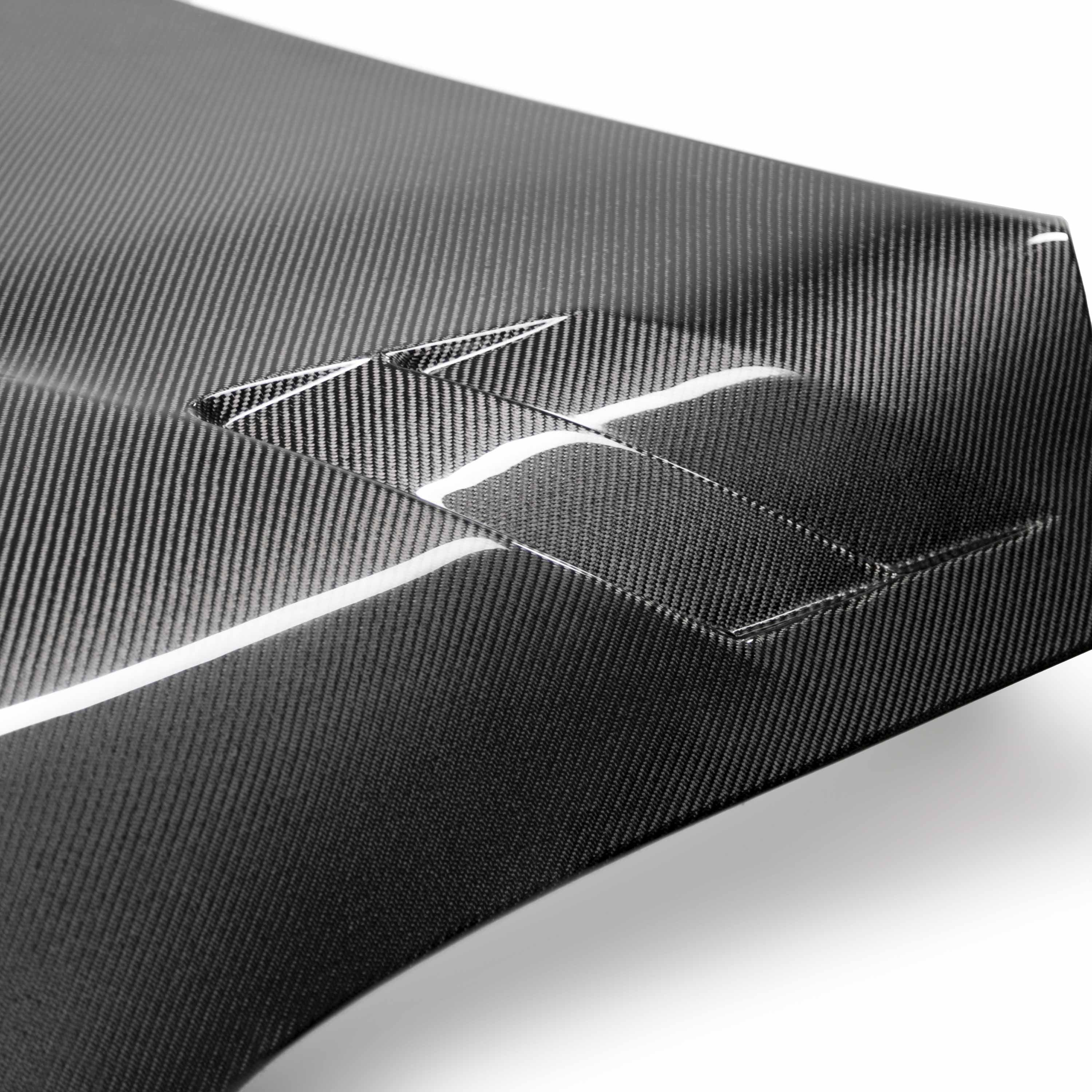 Seibon TSII-Style Double-Sided Carbon Fiber Hood (20-21 GR Supra) (seiHD20TYSUP-TSII-DS)