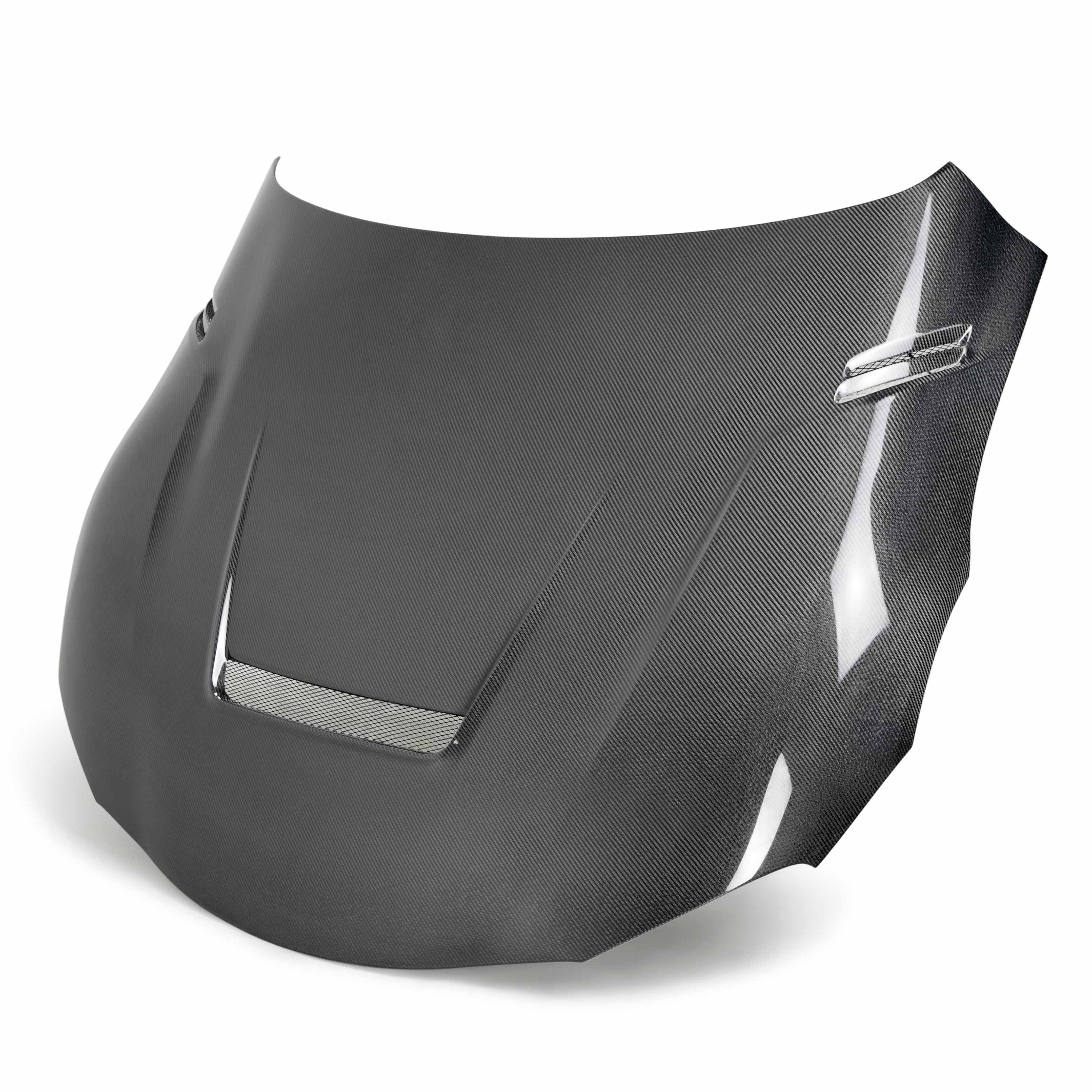 Seibon VS-Style Double-Sided Carbon Fiber Hood (20-21 GR Supra) (seiHD20TYSUP-VS-DS)