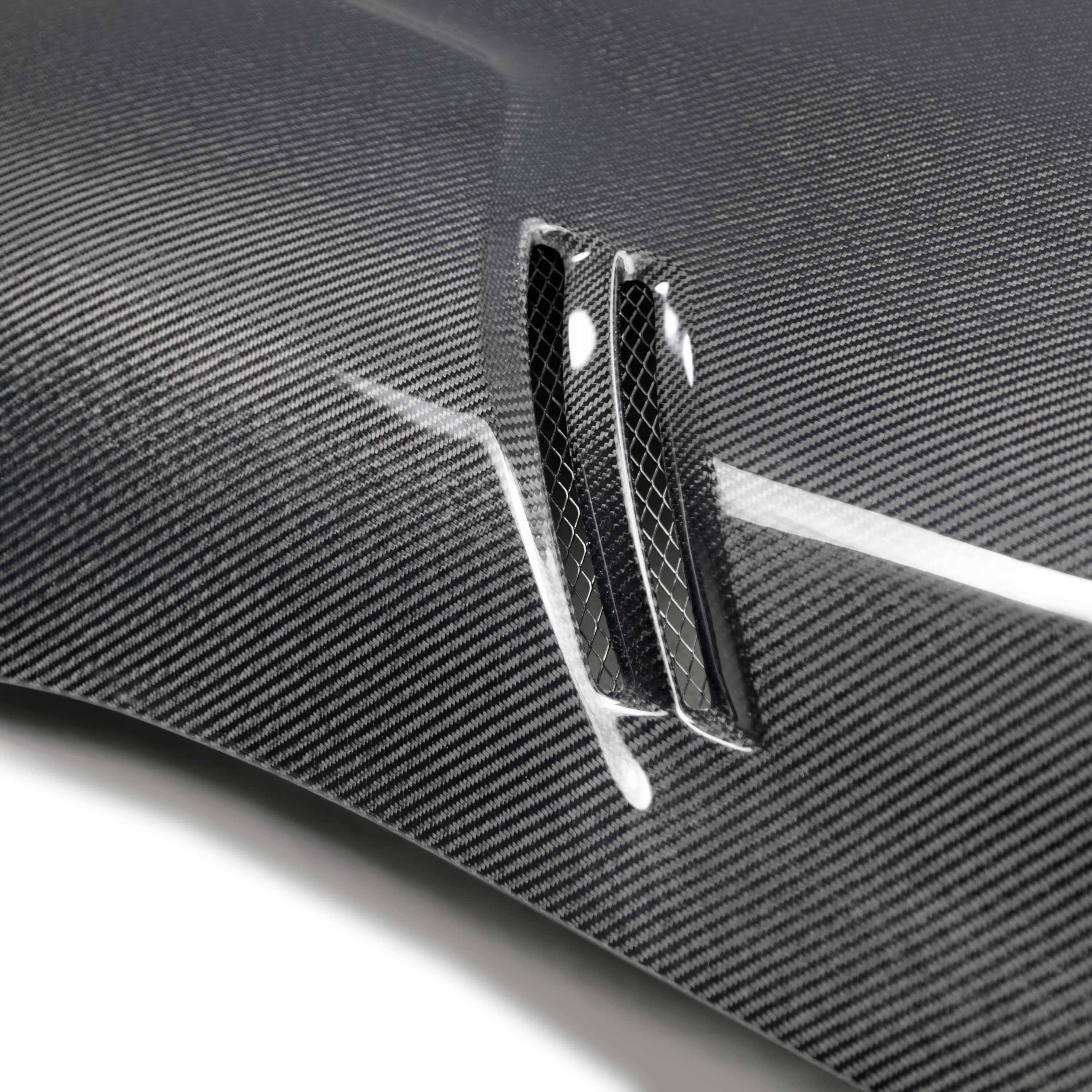 Seibon VS-Style Double-Sided Carbon Fiber Hood (20-21 GR Supra) (seiHD20TYSUP-VS-DS)