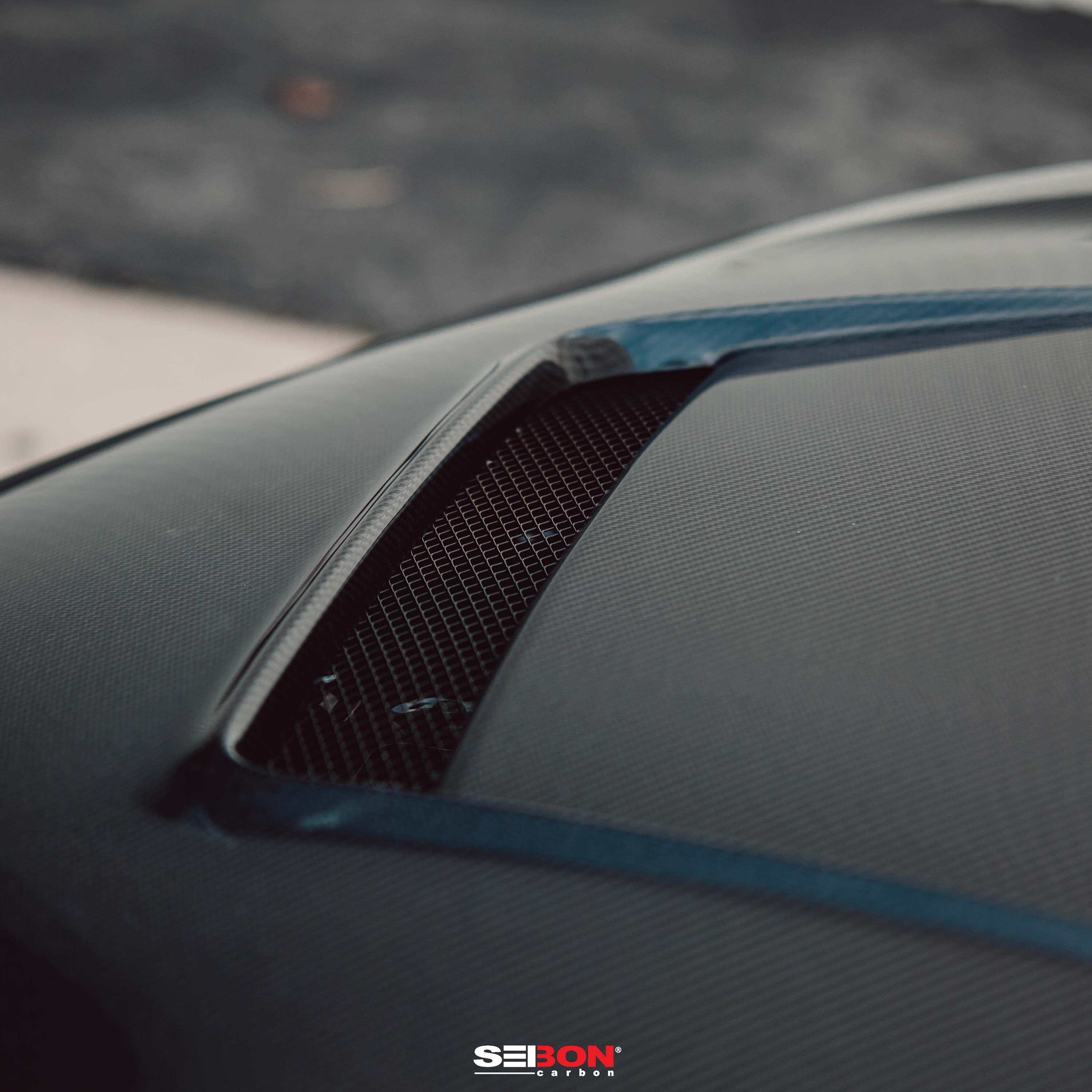 Seibon VS-Style Double-Sided Carbon Fiber Hood (20-21 GR Supra) (seiHD20TYSUP-VS-DS)