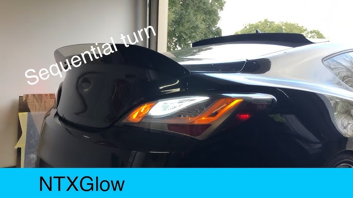 Luces traseras Eagle Eye con giro secuencial NTXGlow (Hyundai Genesis Coupé 2010-2016)