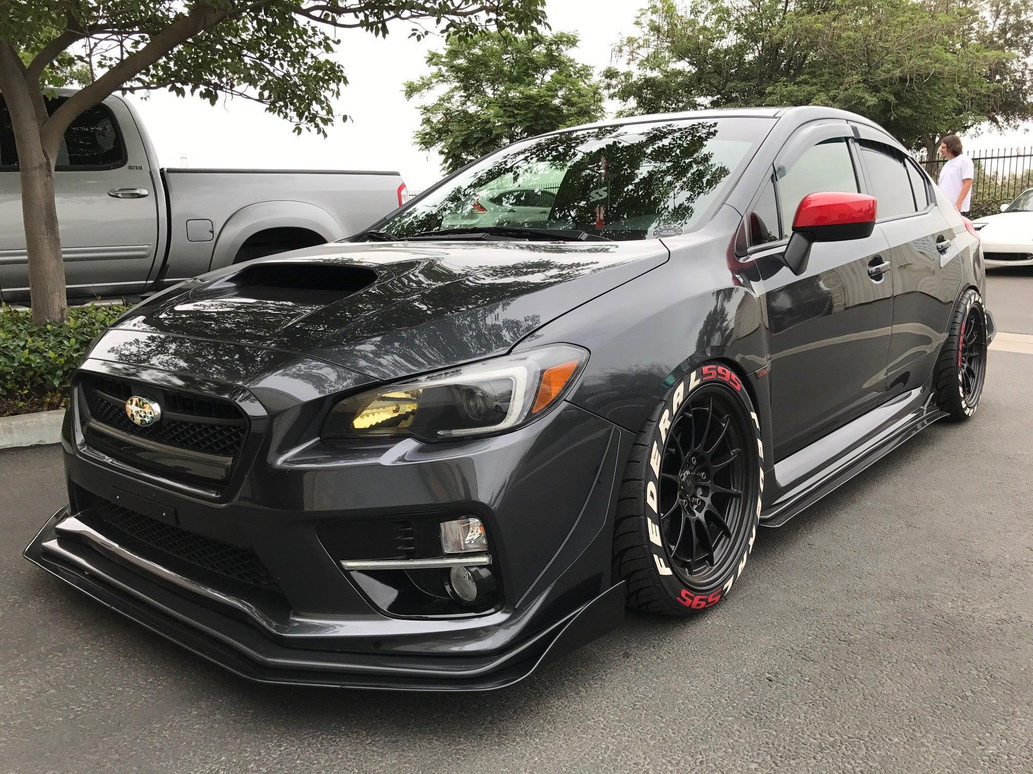 Aeroflow Dynamics Front Canards V5 (2015-2019 Subaru WRX/STI)