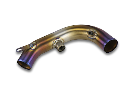 ETS Blow Off Valve Pipe - Titanium (2008-2014 Subaru STI)