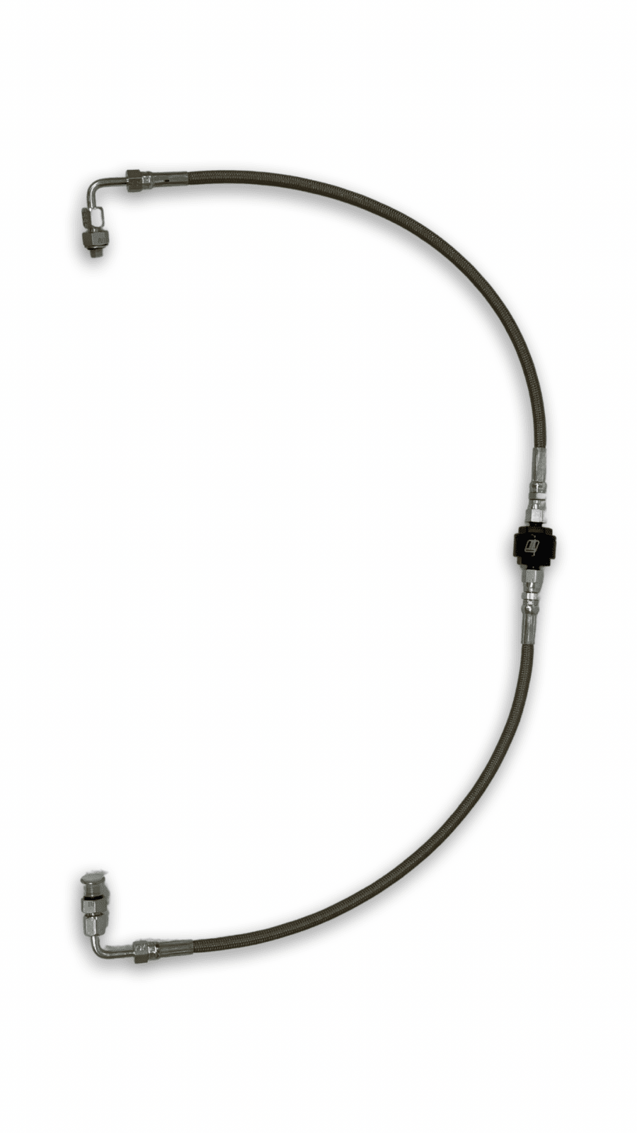 Gravedigger Top Mount Turbo Oil Feed Line - 1