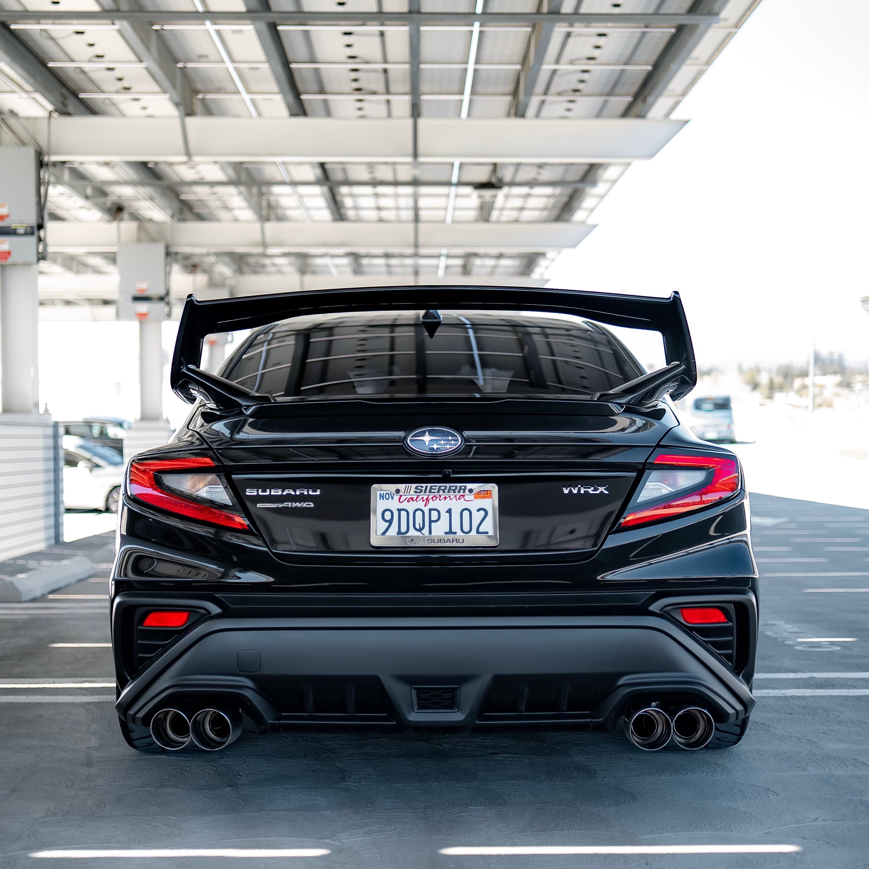 Aeroflow Dynamics 4" Axle Back Exhaust (2022-2025 Subaru WRX)