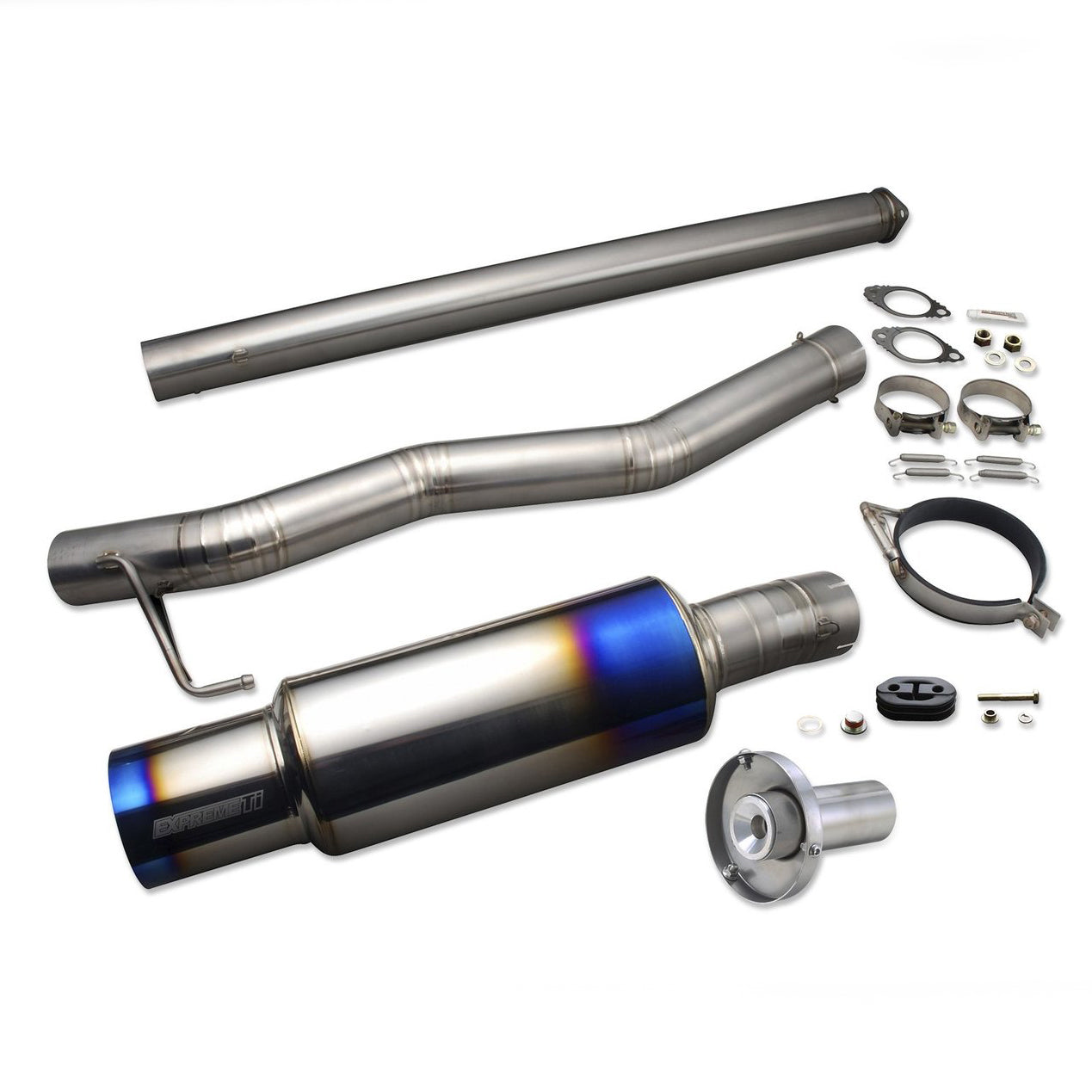 Tomei Titanium Single Exit Catback Exhaust (Evo 7/8/9) - 1