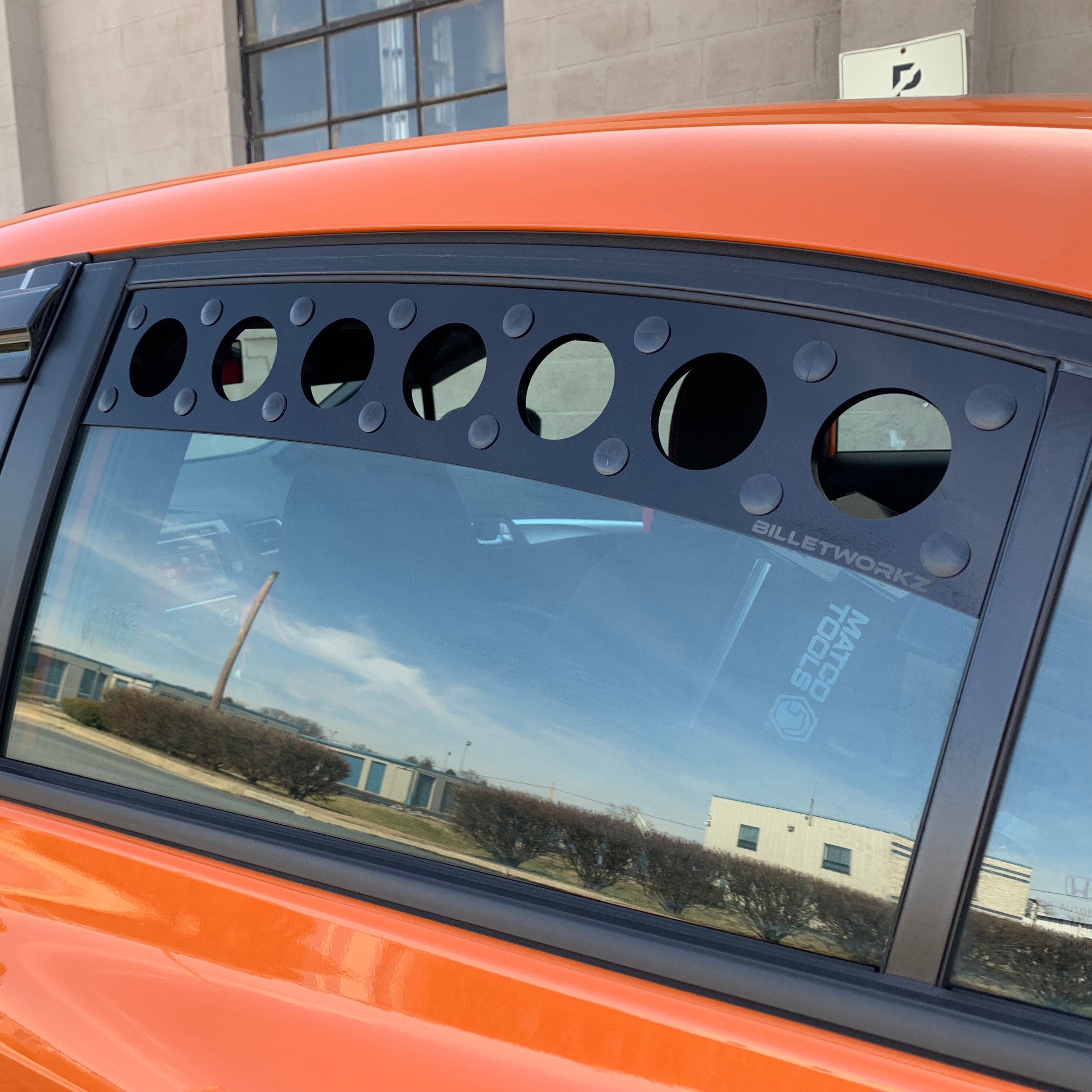 Ventilaciones de ventana Billetworkz (Honda Civic Sedán 2012-2015)