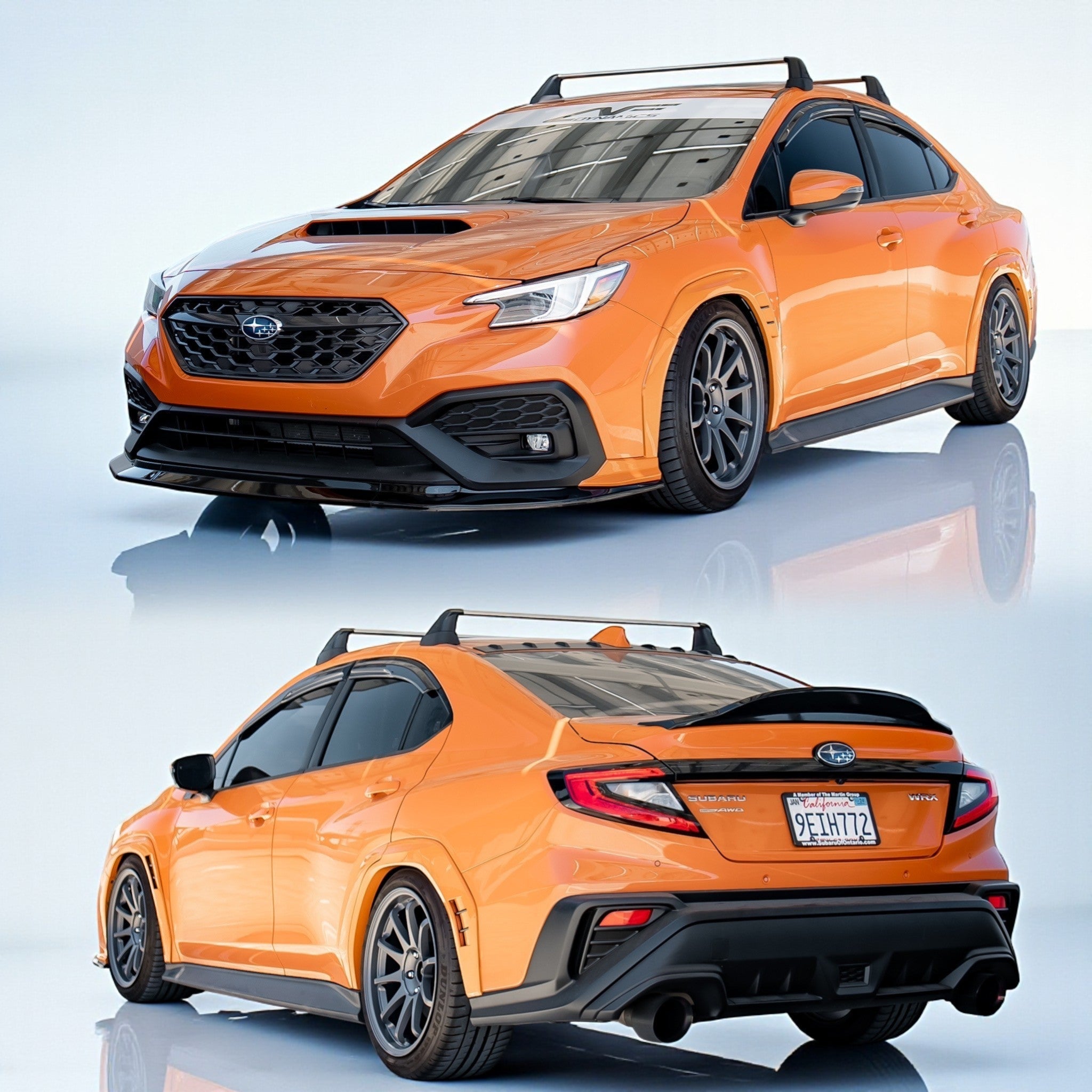 Aeroflow Dynamics Paint Matched Fender Flares (2022-2025 Subaru WRX)