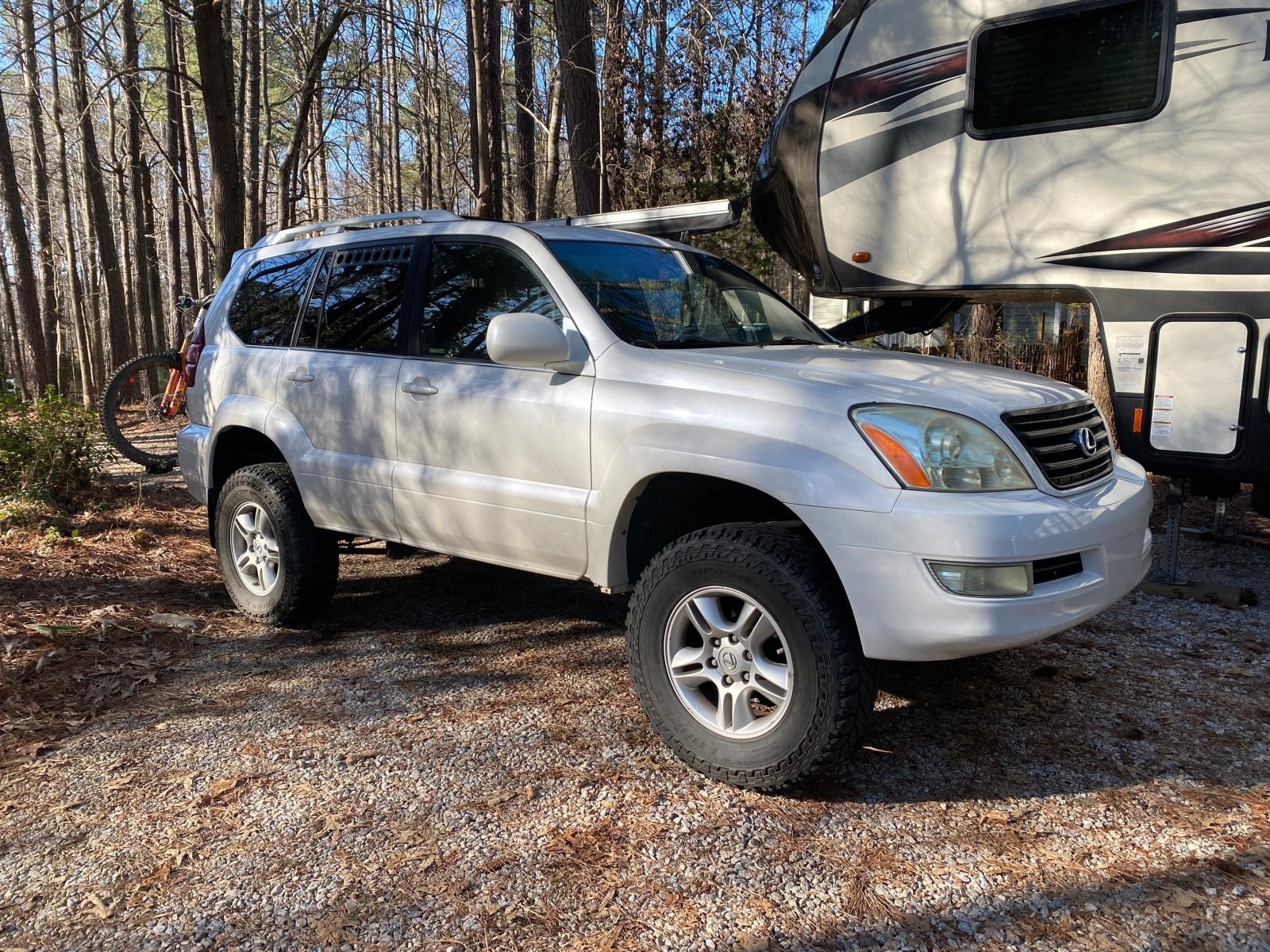 Visual Autowerks GX470 Side Window Vents - 1