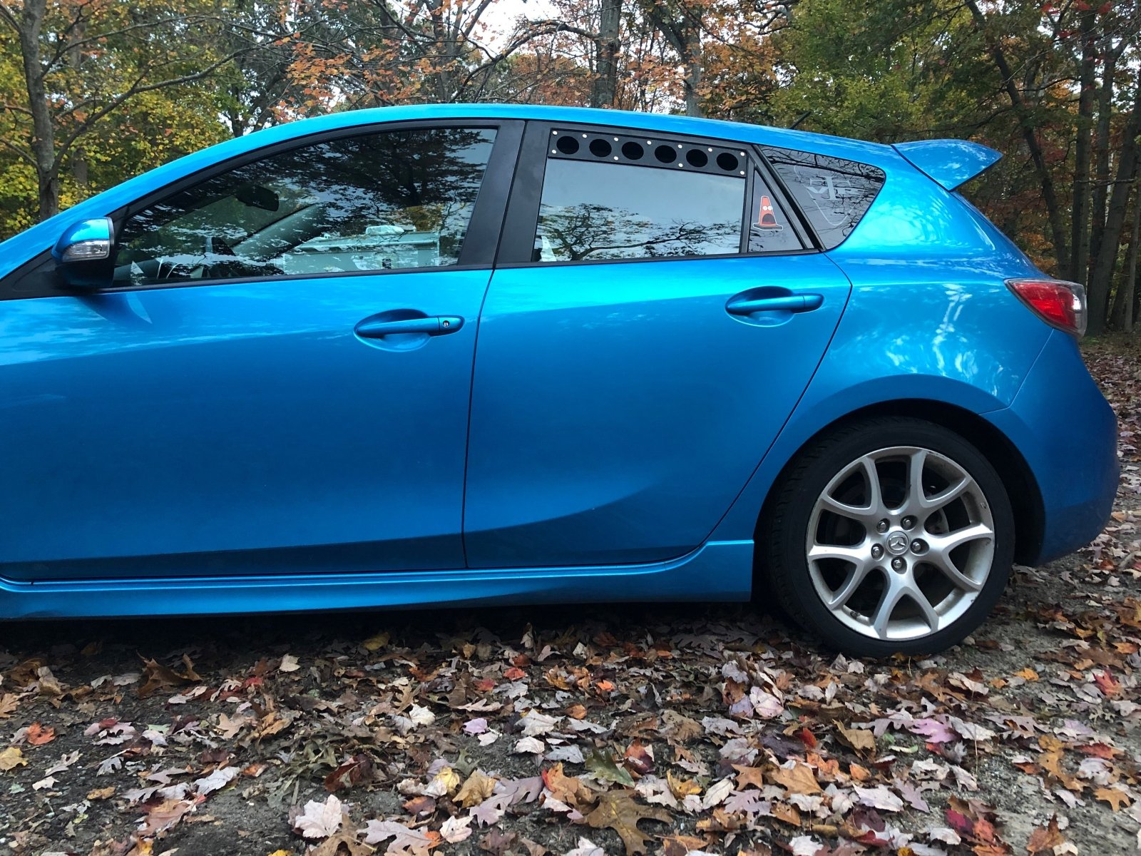 Visual Autowerks Mazdaspeed 3 2nd Gen Window Vents - 3