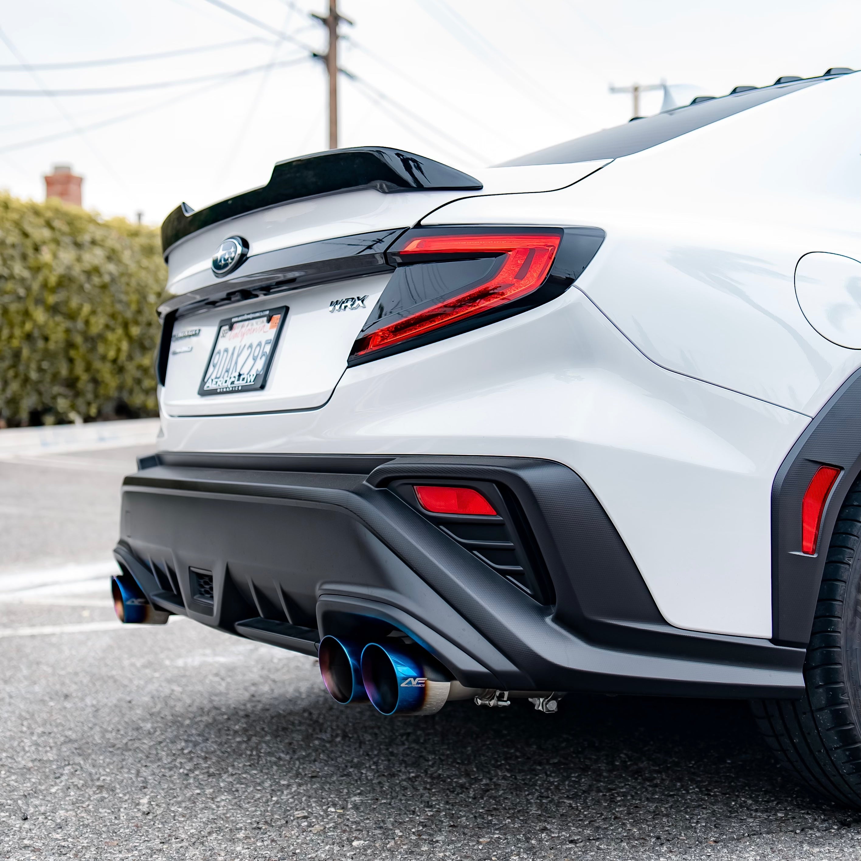 Aeroflow Dynamics 4" Axle Back Exhaust (2022-2025 Subaru WRX)