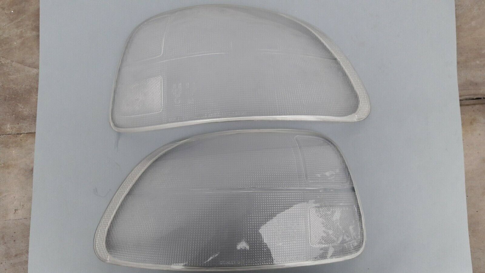 NTXGlow Clear Tail Light Lenses | 1993-1997 Honda Civic Del Sol