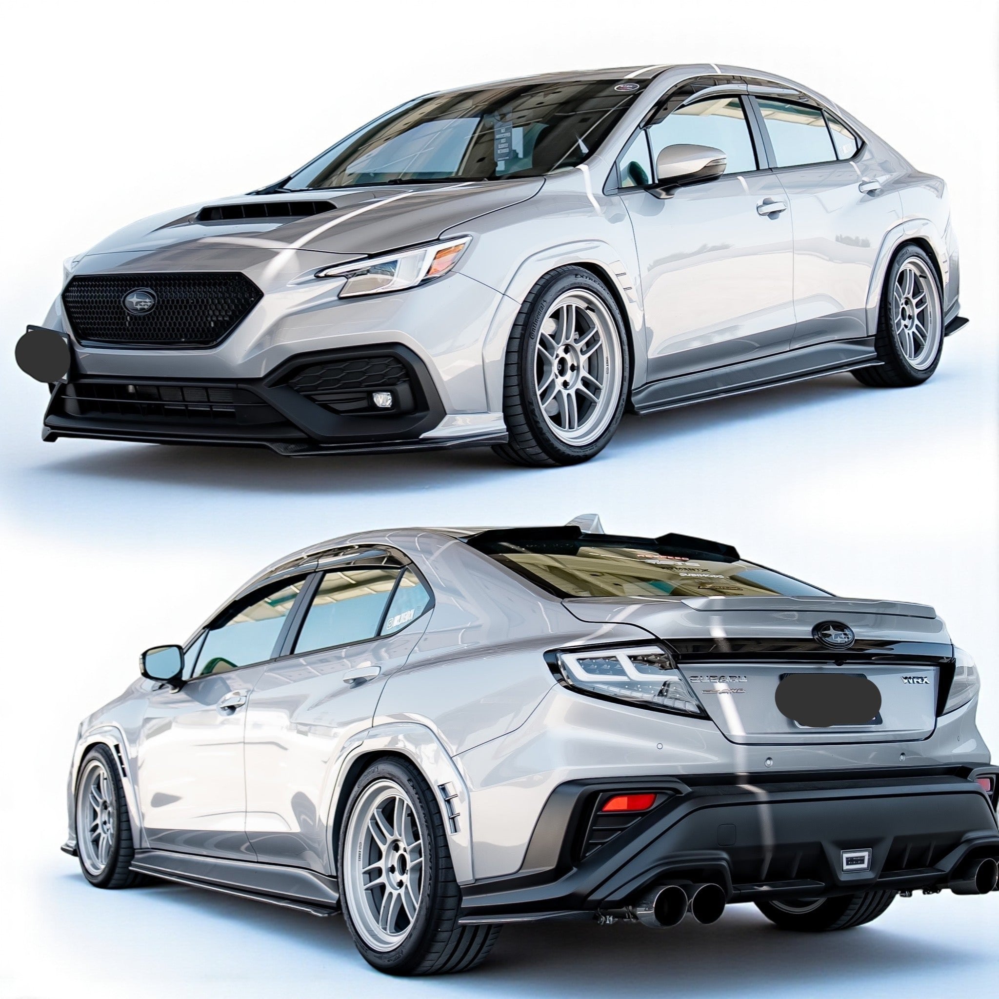 Aeroflow Dynamics Paint Matched Fender Flares (2022-2025 Subaru WRX)