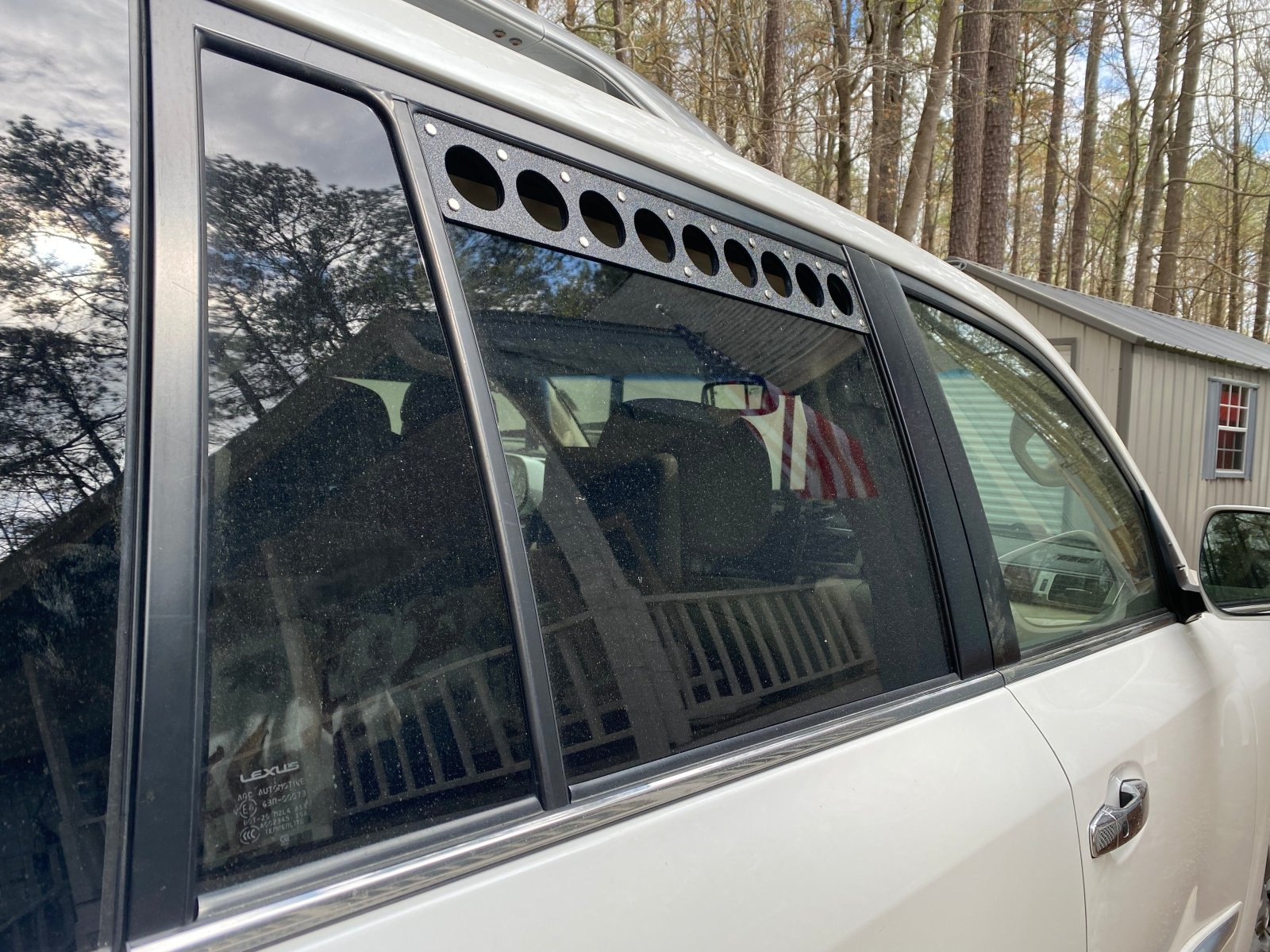 Visual Autowerks Toyota LC200/Lexus LX570 Window Vents - 3
