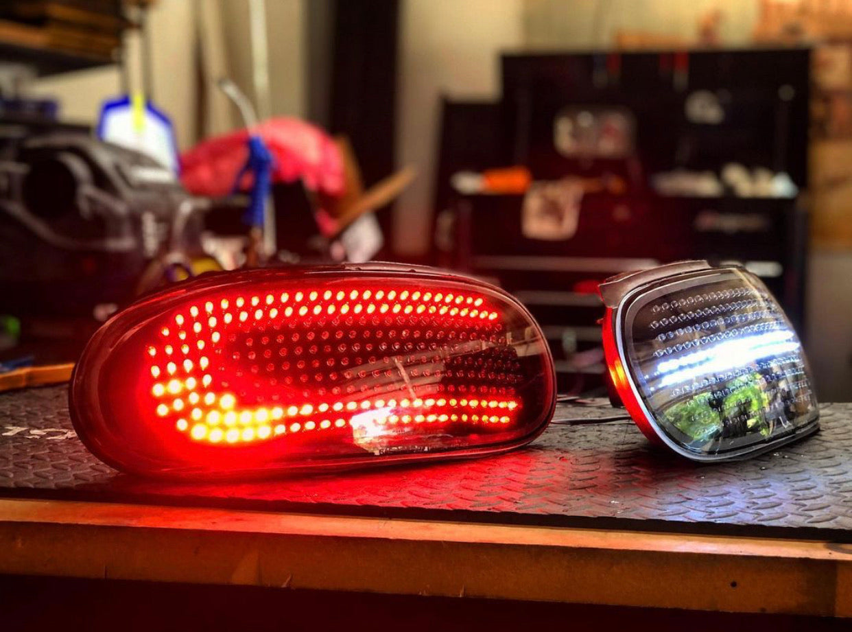 NTXGlow C Style Tail Lights | 1989-1997 Mazda Miata