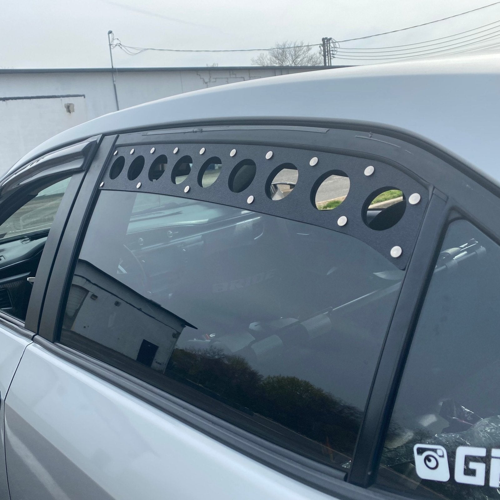 Visual Autowerks Toyota Corolla Rear Window Vents (11th Gen) - 1