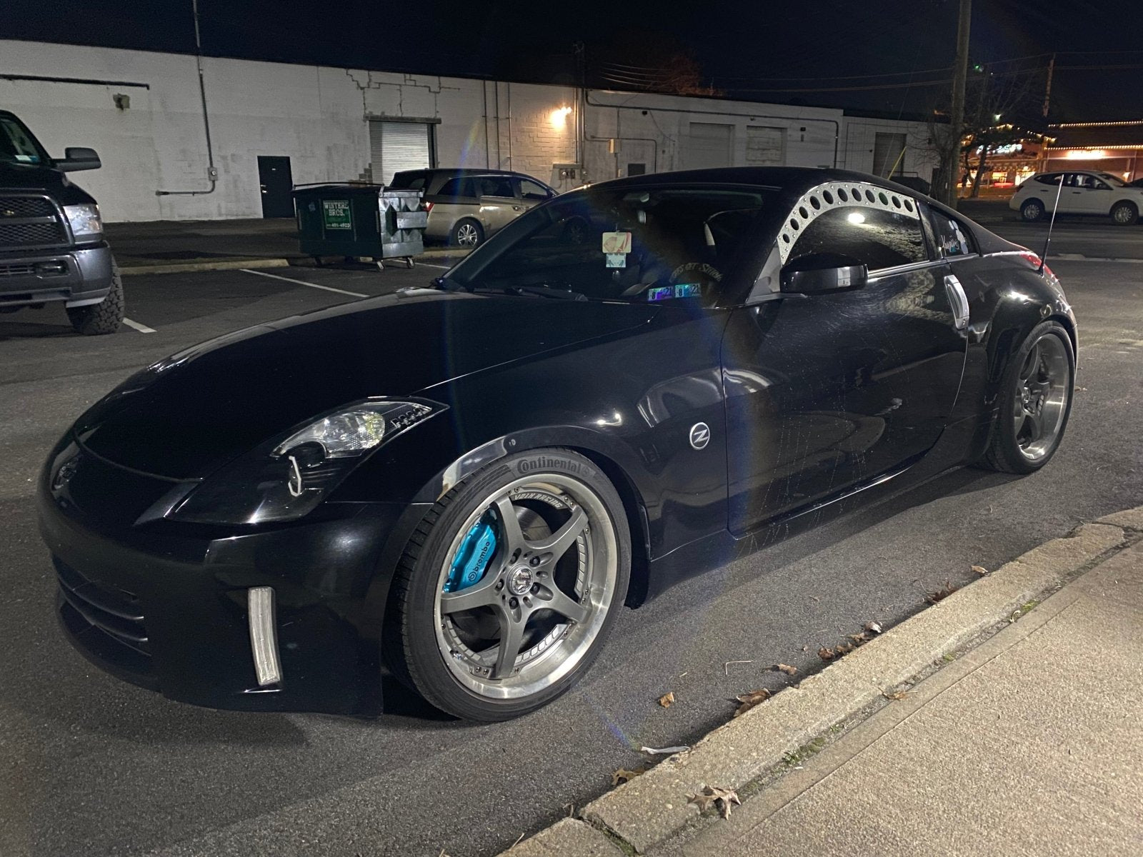 Visual Autowerks Nissan 350Z Window Vents - 1