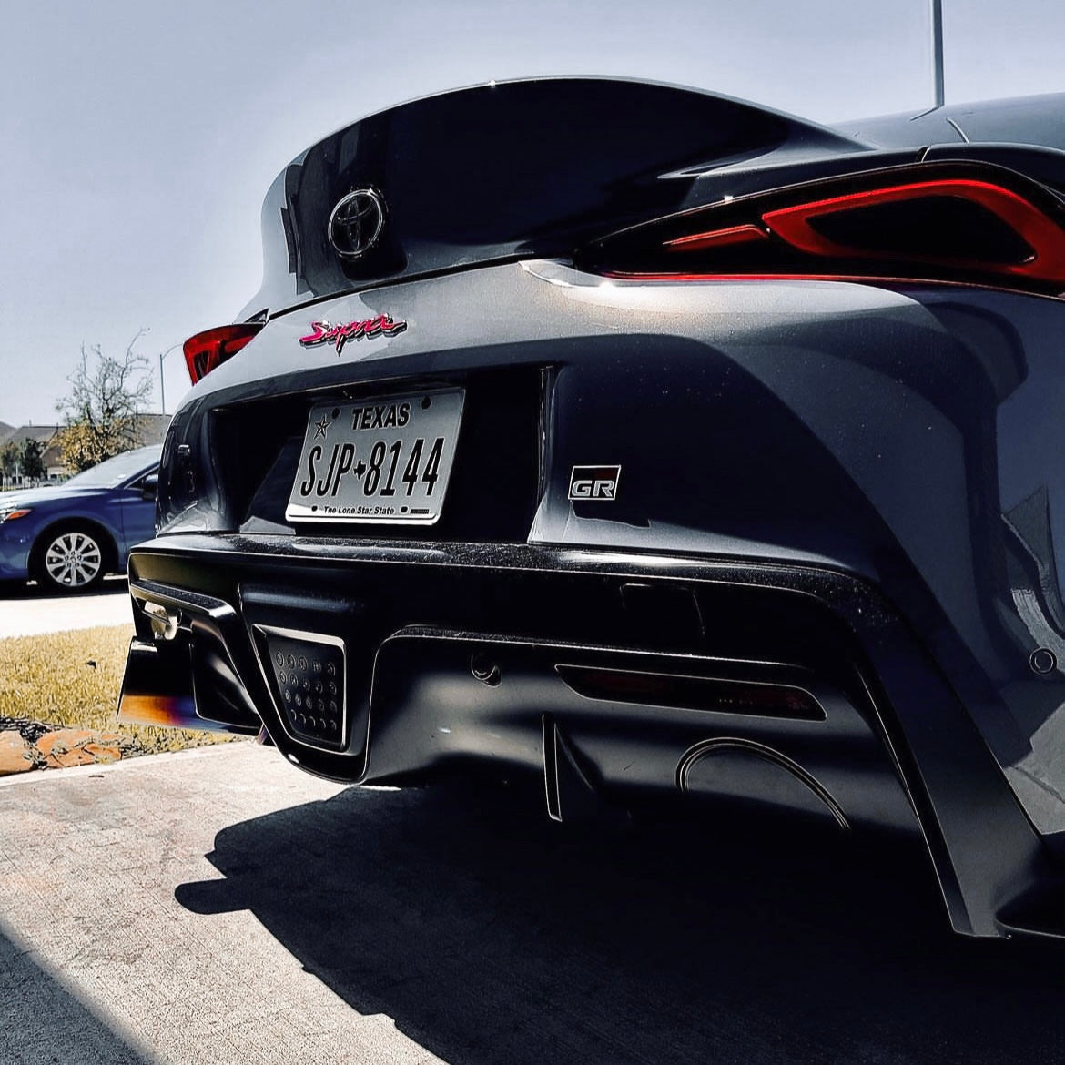 Exhaust Cover for GR Supra (A90/91) (OEMPD-A90-EC-LS)
