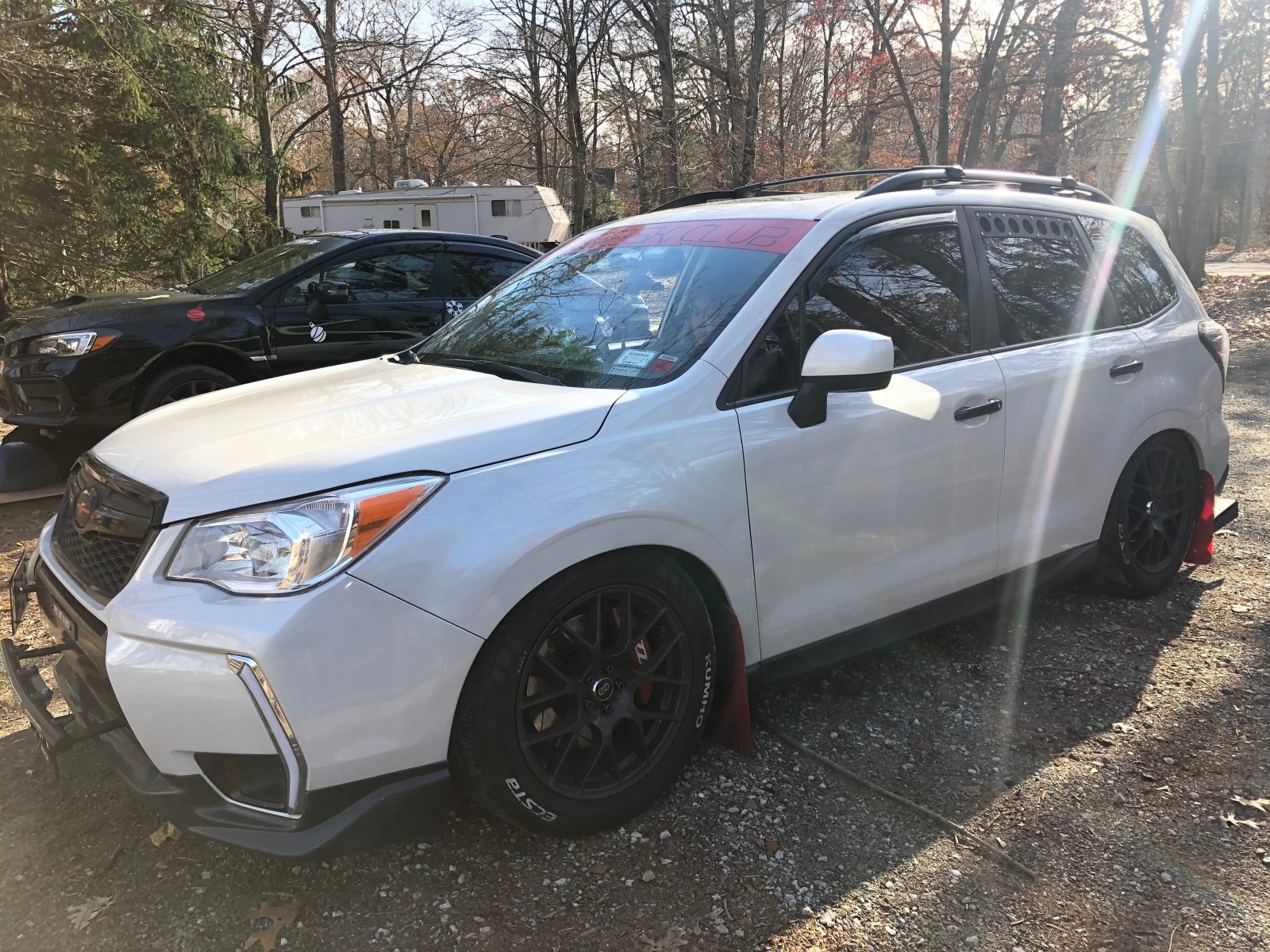 Visual Autowerks 14 - 18 Forester Window Vents SJ - 1