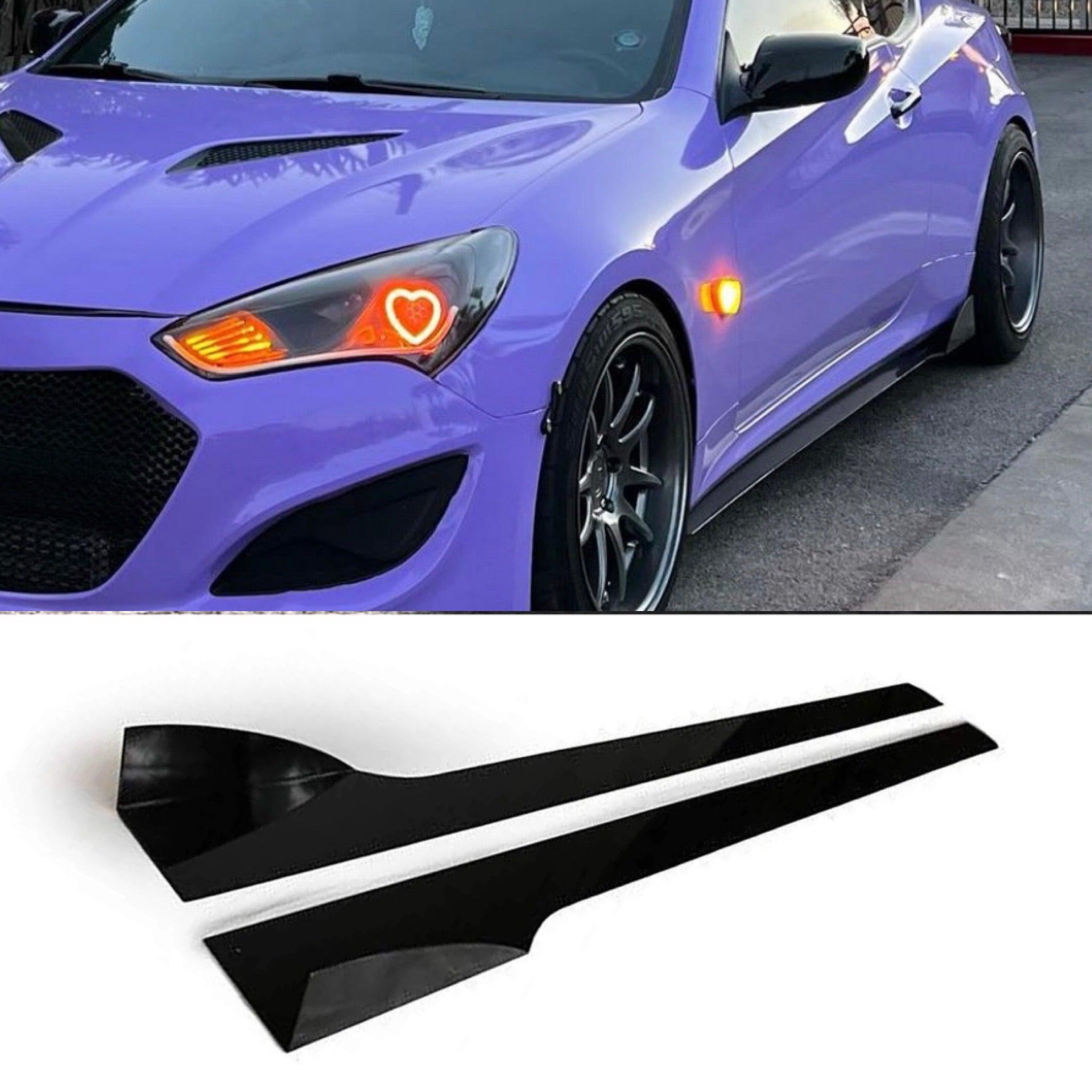 Aeroflow Dynamics Side Skirt Extension V2 (2013-2016 Hyundai Genesis Coupe)