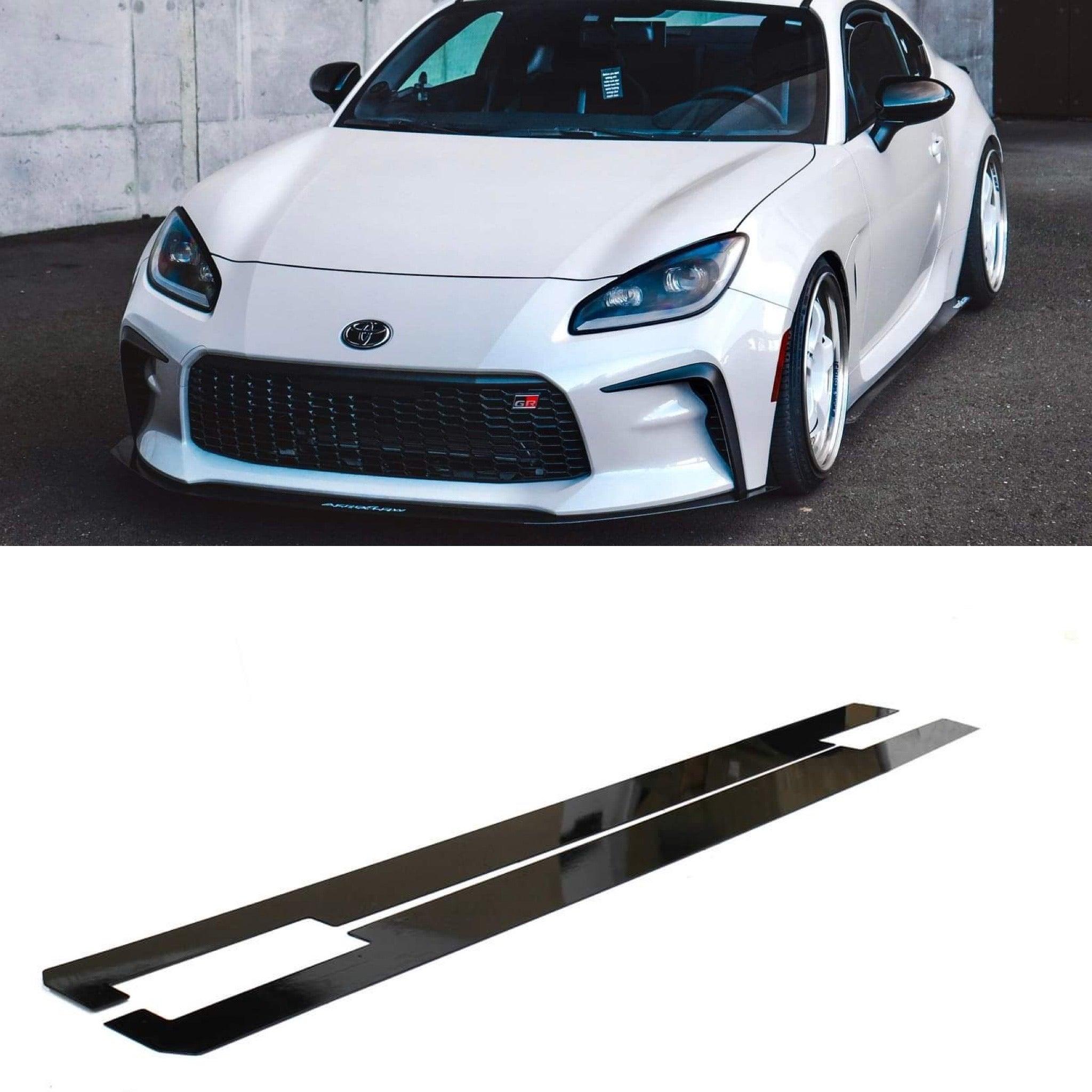 Aeroflow Dynamics 2022+ Toyota GR86/BRZ Side Skirt Extension V1