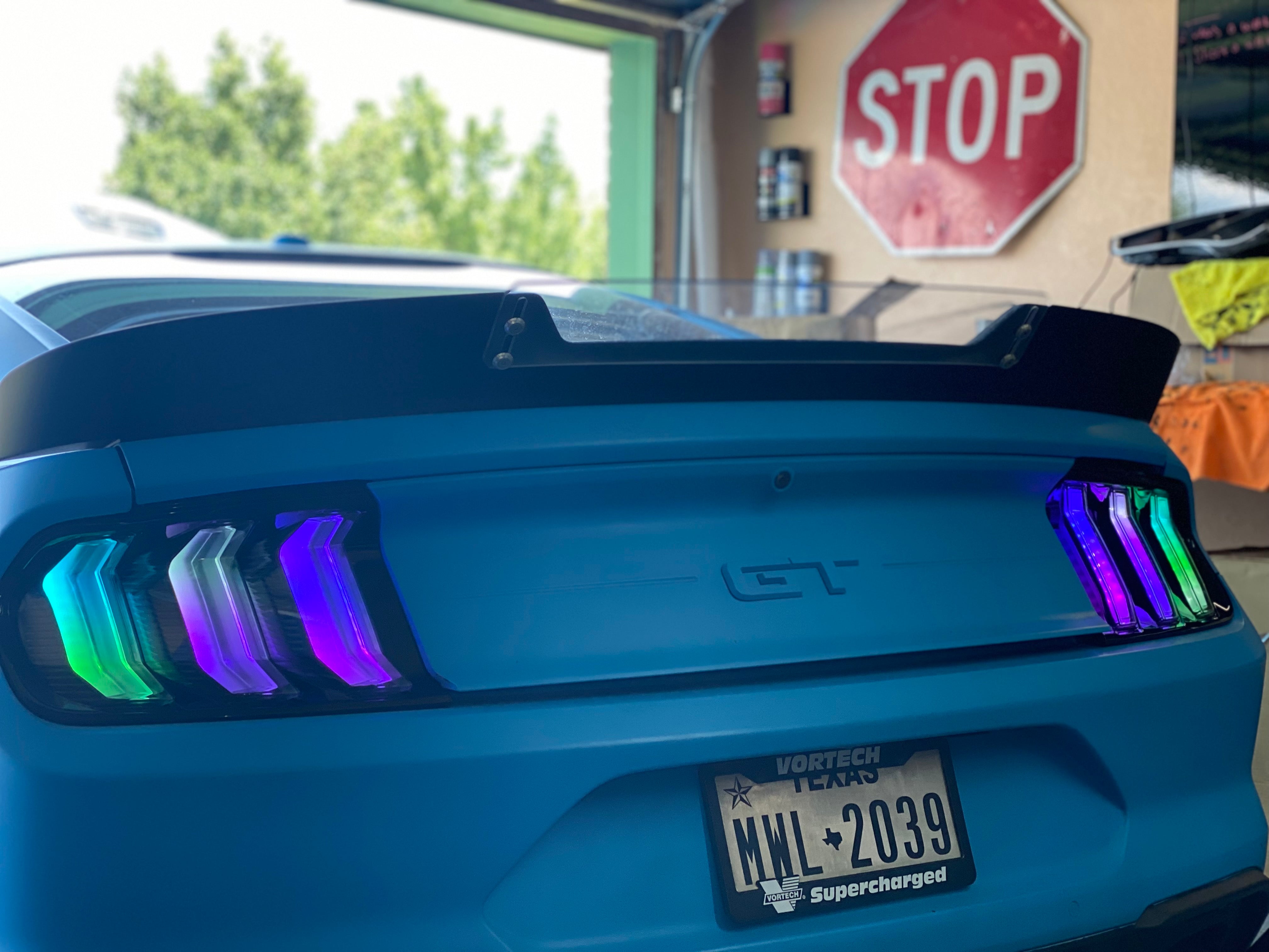 NTXGlow RGB Tail Lights | 2015-2023 Ford Mustang