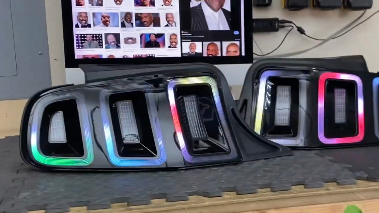 NTXGlow RGB Euro Style Tail Lights | 2010-2014 Ford Mustang
