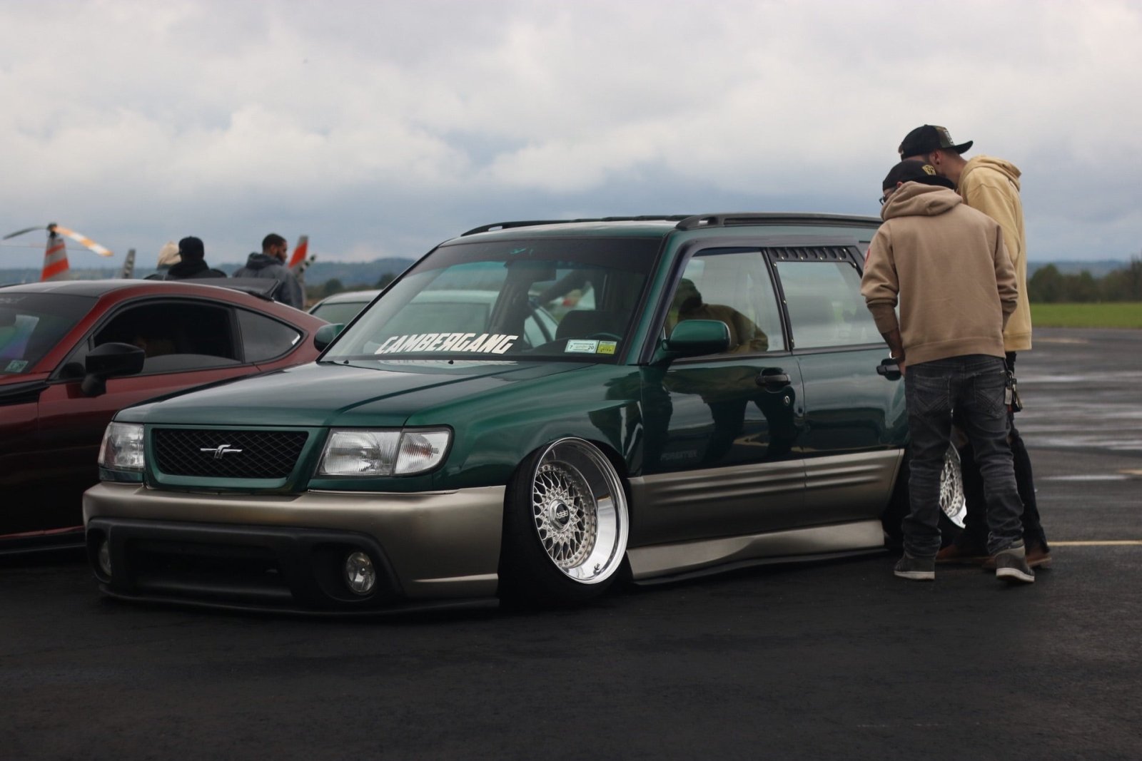 Visual Autowerks 98 - 02 Forester Window Vents SF - 1