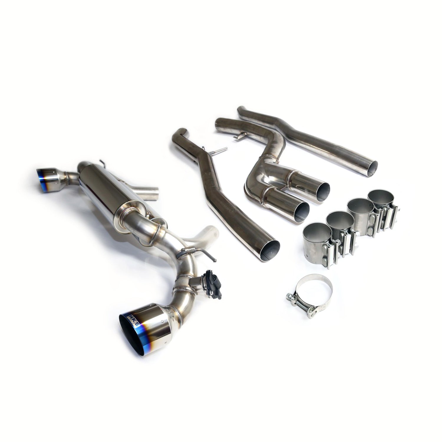 HKS Dual Hi-Power Titanium Catback Exhaust System (MK5 Supra)