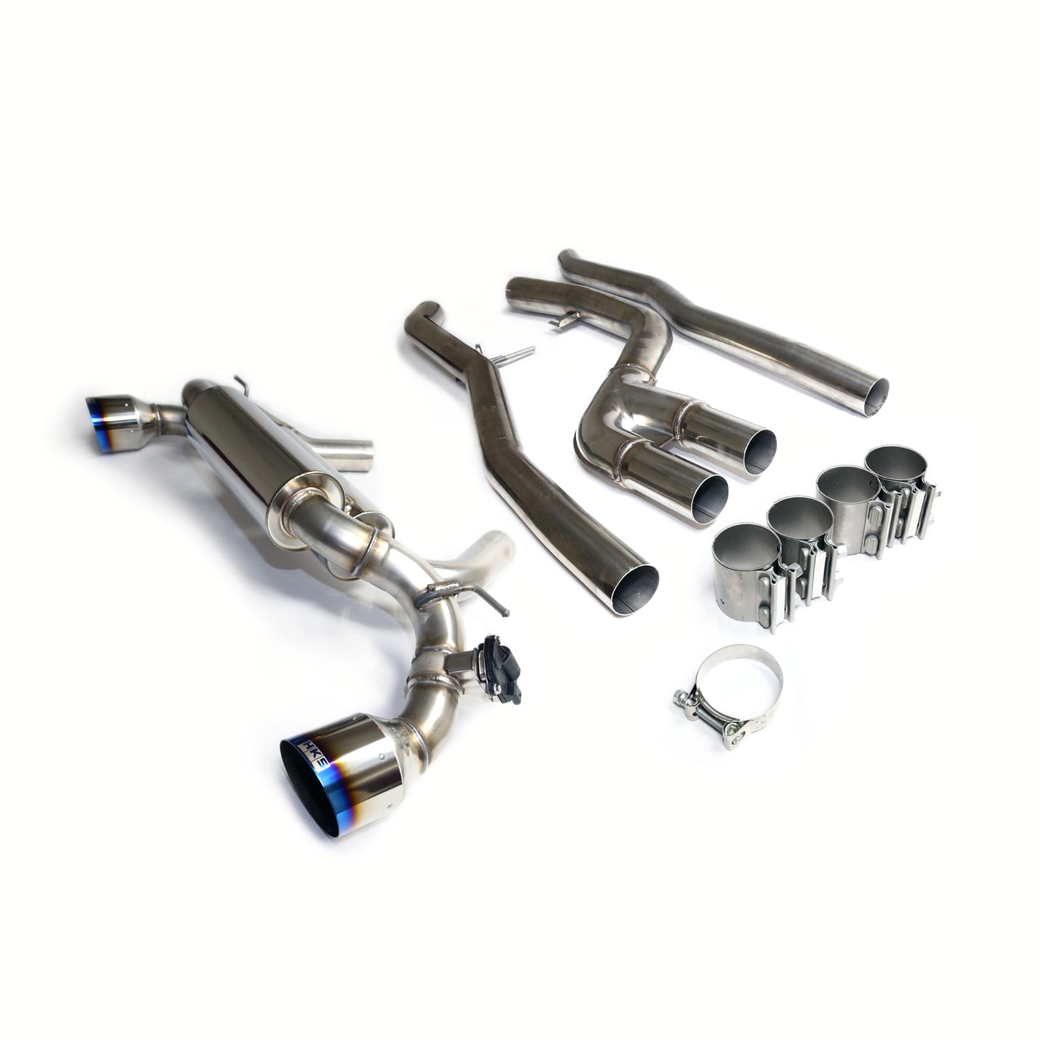 HKS Dual Hi-Power Titanium Catback Exhaust System | A90 Toyota Supra (HKS31014-KT001)