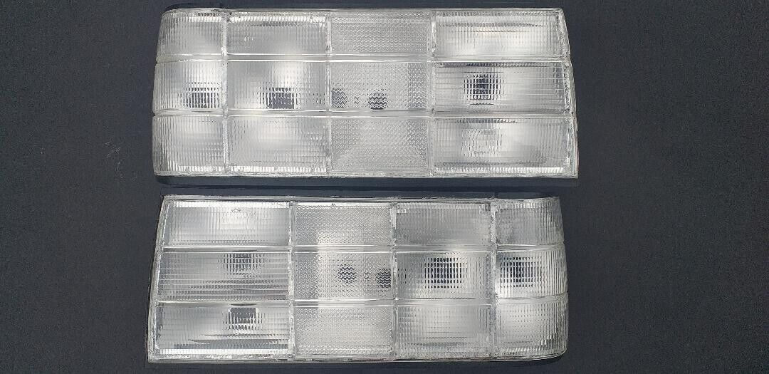 NTXGlow Clear Tail Light Lenses (1988-1992 Bmw E30)