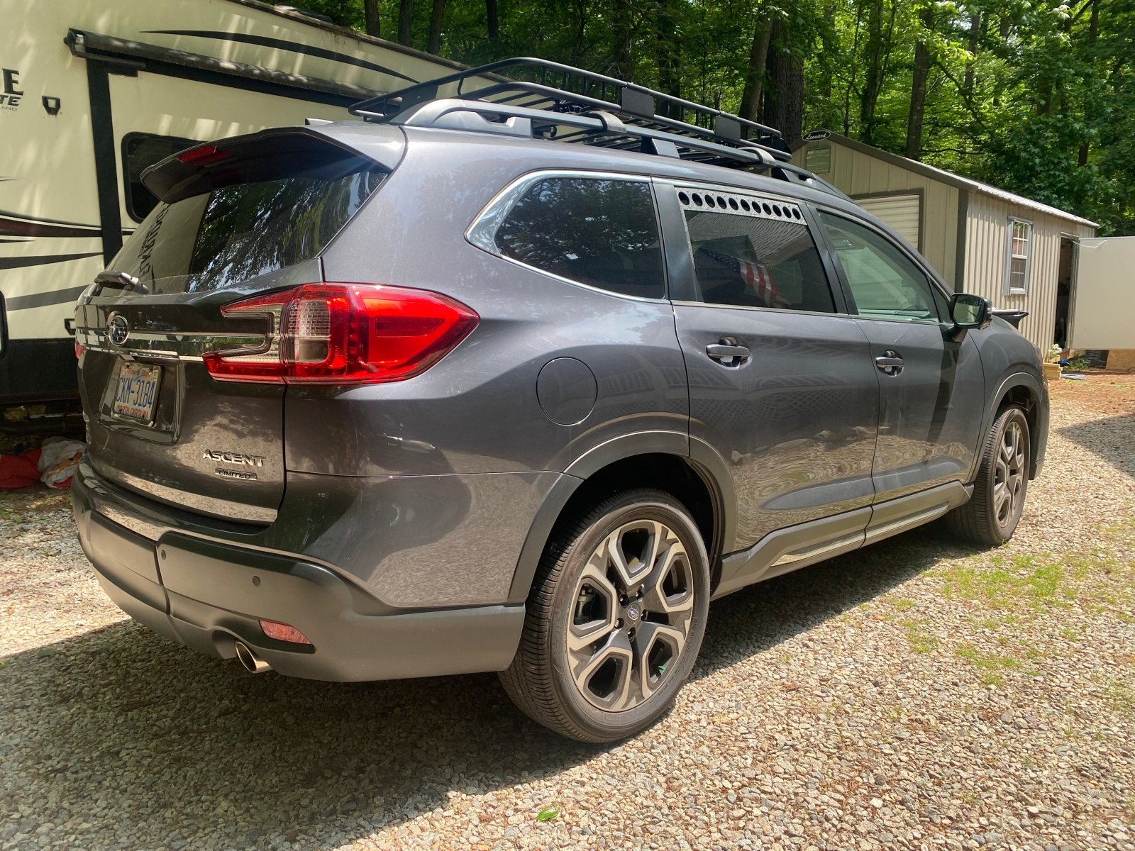 Visual Autowerks Subaru Ascent Window Vents - 5