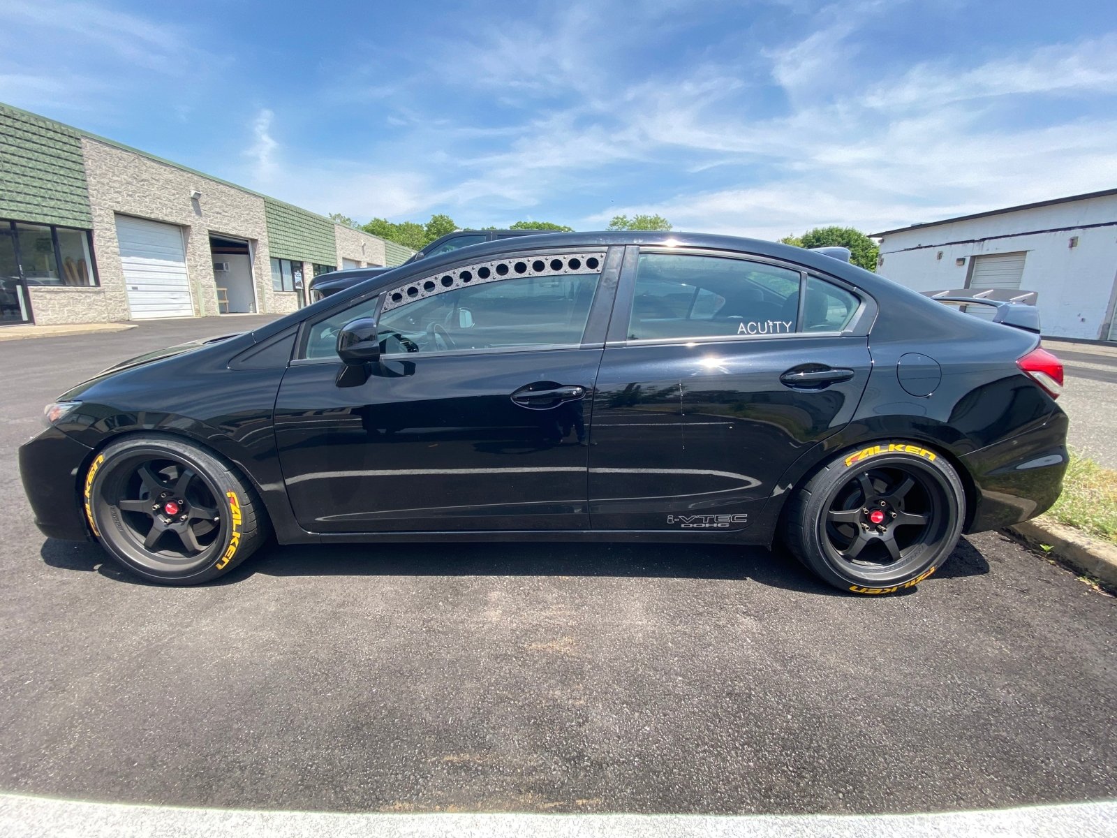 Visual Autowerks 9th Gen Civic Front Window Vents - 2