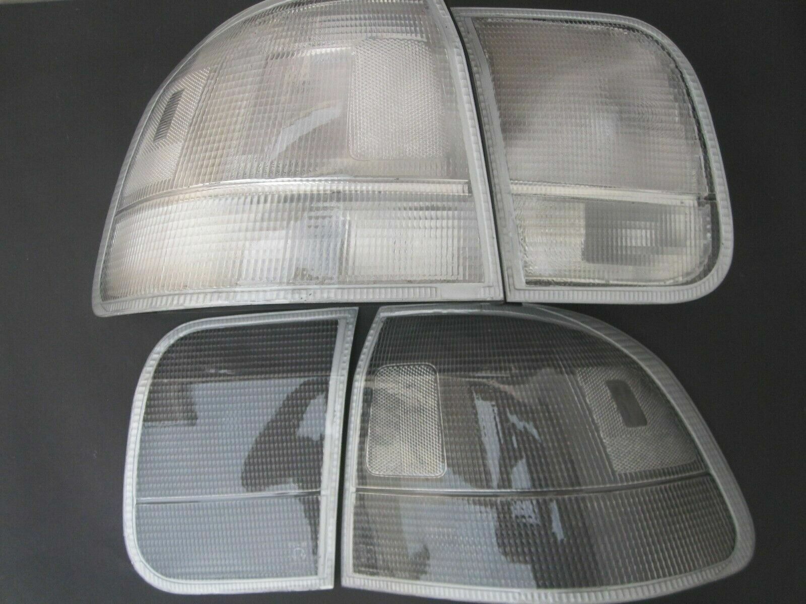 NTXGlow Clear Tail Light Lenses (1996-1998 Honda Civic Sedan)