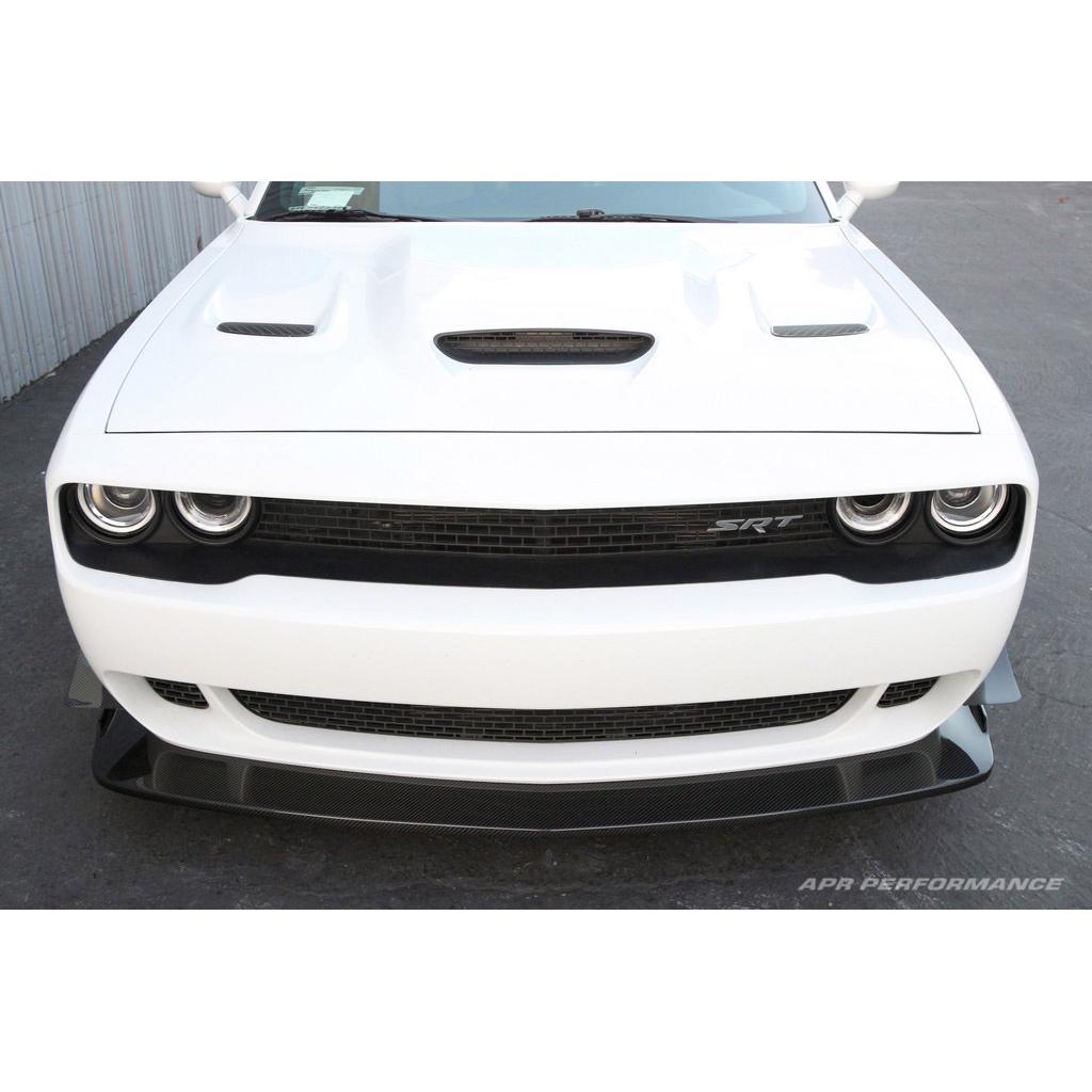 APR Carbon Fiber Front Air Dam / Lip (2015-2023 Dodge Challenger Hellcat)