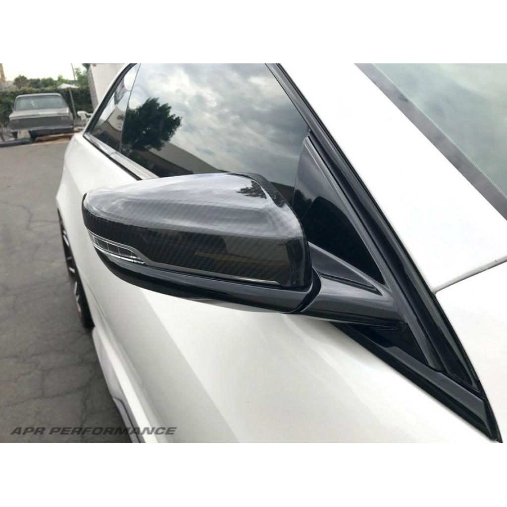 APR Carbon Fiber Replacement Mirrors (2016-2019 Cadillac ATS-V Coupe / CTS-V Sedan)