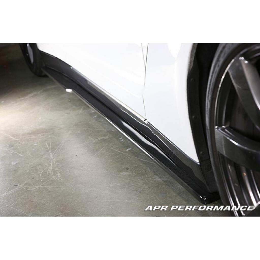 APR Carbon Fiber Side Rocker Extensions/ Side Skirt | 2008-2016 Nissan R35 GT-R