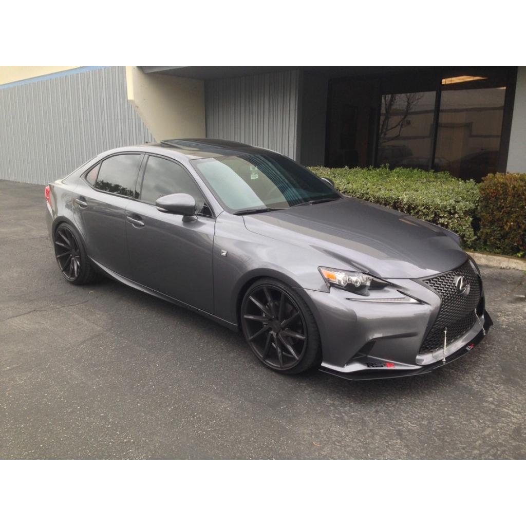 APR Bumper Carbon Fiber Front Wind Splitter (2014-2015 Lexus IS-250 / IS-300 F Sport)