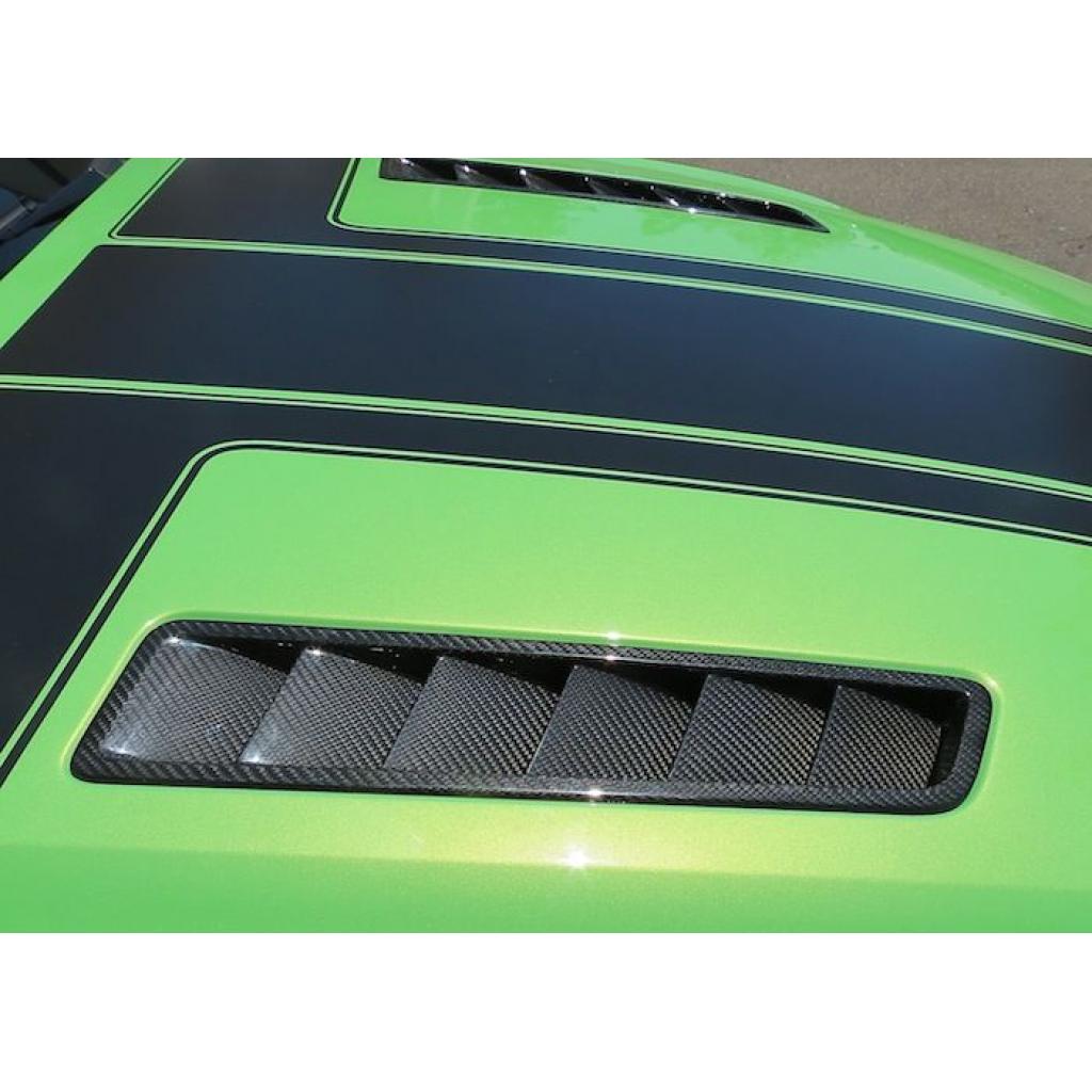 Ventilaciones de capó de fibra de carbono APR (Ford Mustang GT 2013-14)