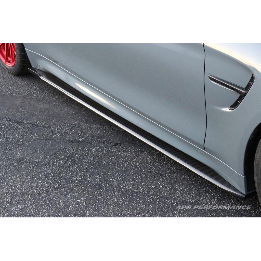 APR Carbon Fiber Side Rocker Extension/ Side Skirt (BMW F82 M4)
