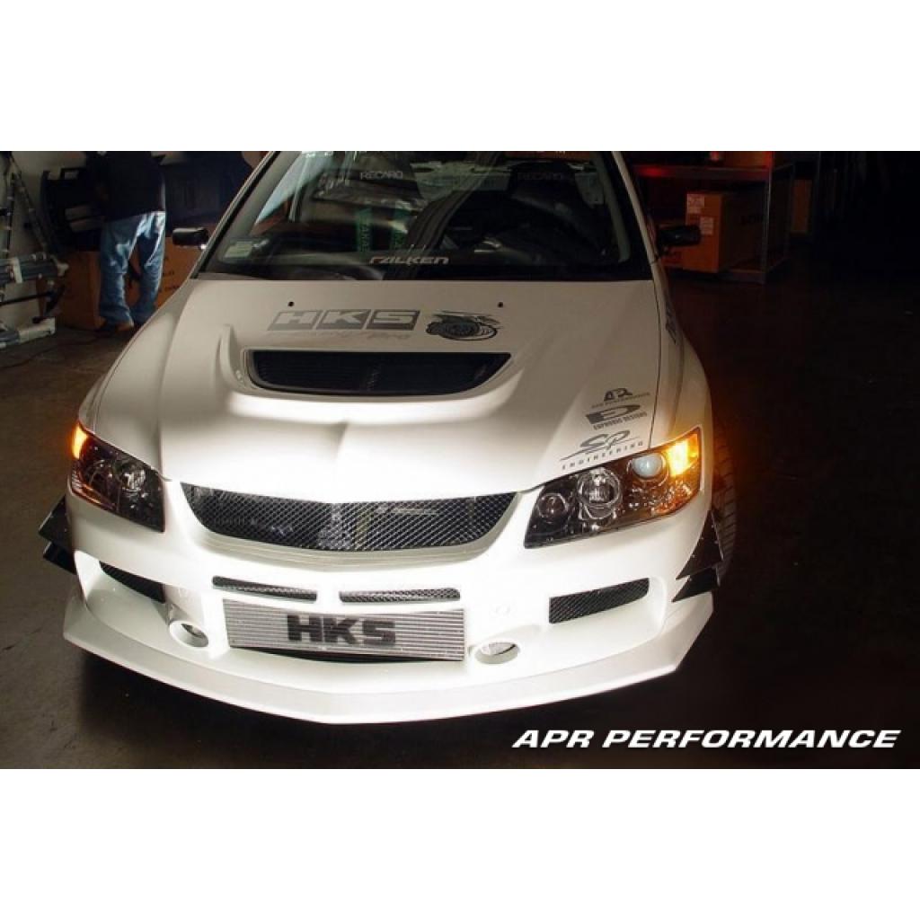 Parachoques delantero APR con deflector de aire delantero incorporado (2003-2007 Evo 8/9)