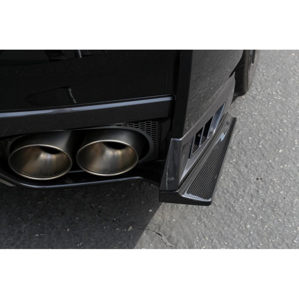 APR Carbon Fiber Rear Bumper Skirts (2017-2022 Nissan GTR-R35)