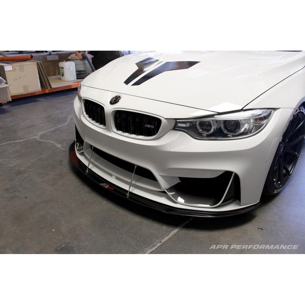 APR Carbon Fiber Front Wind Splitter (BMW F82 M4 / F80 M3 with M Performance Lip)